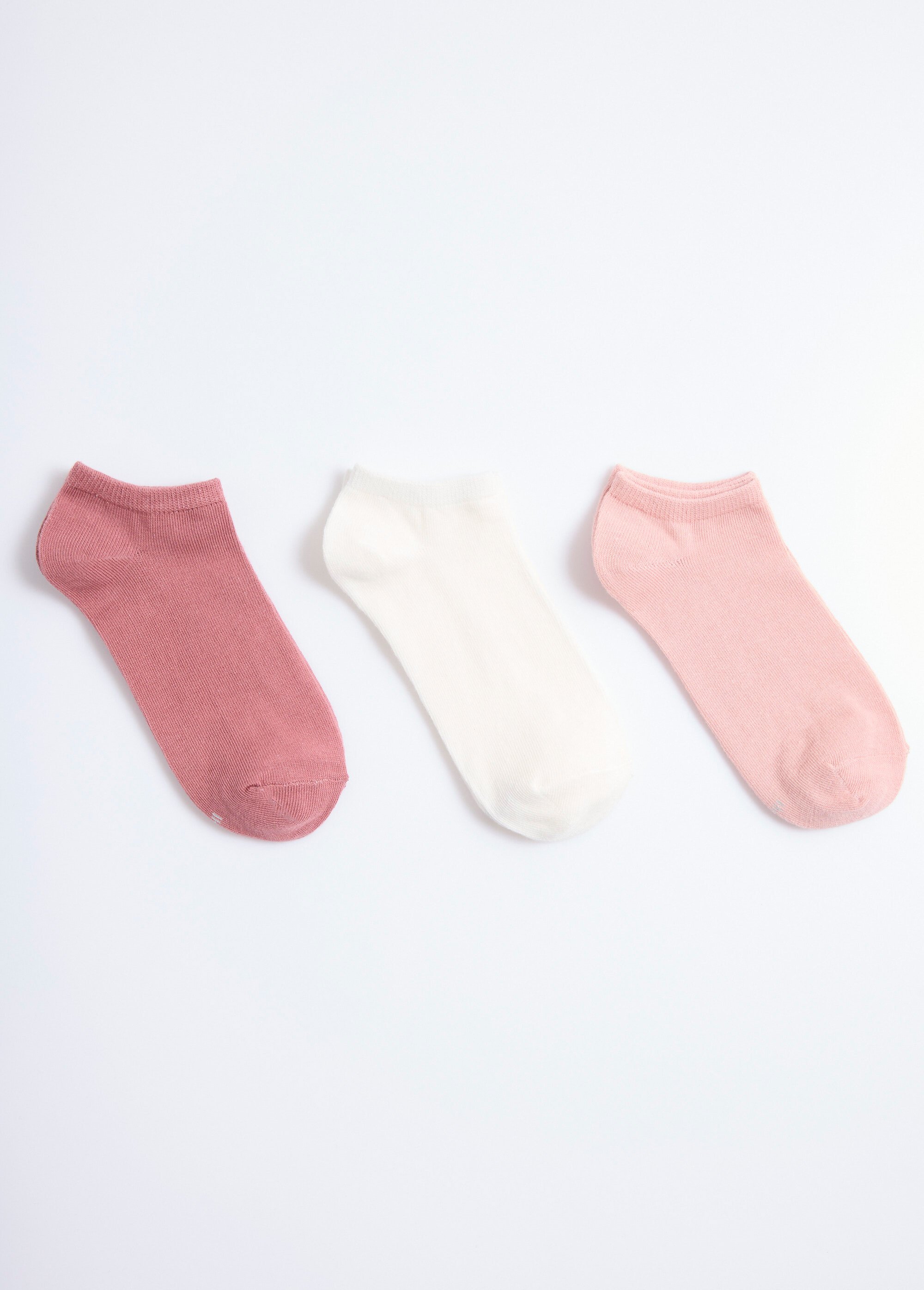 Socquettes basses assorties avec coton