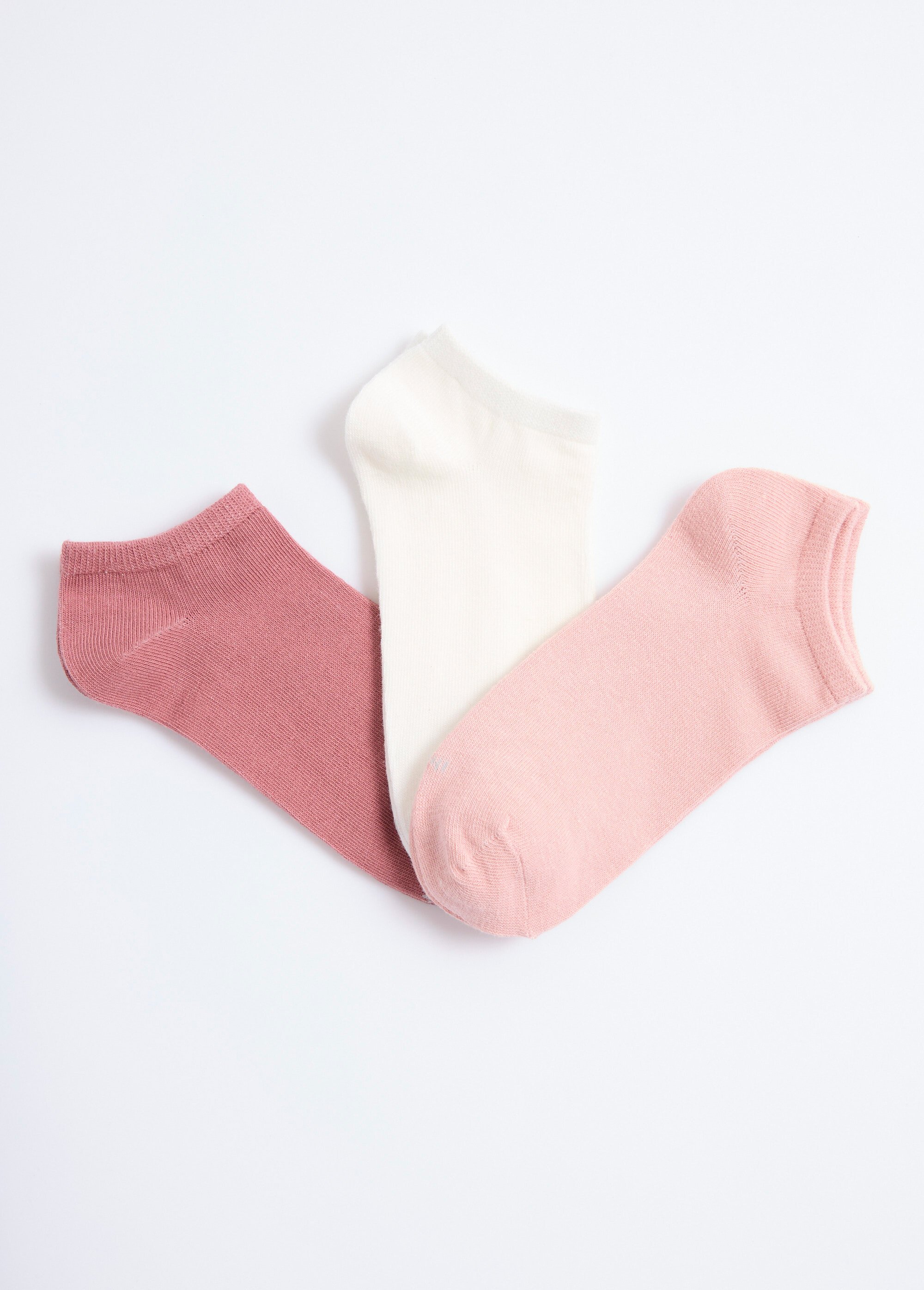 Socquettes basses assorties avec coton