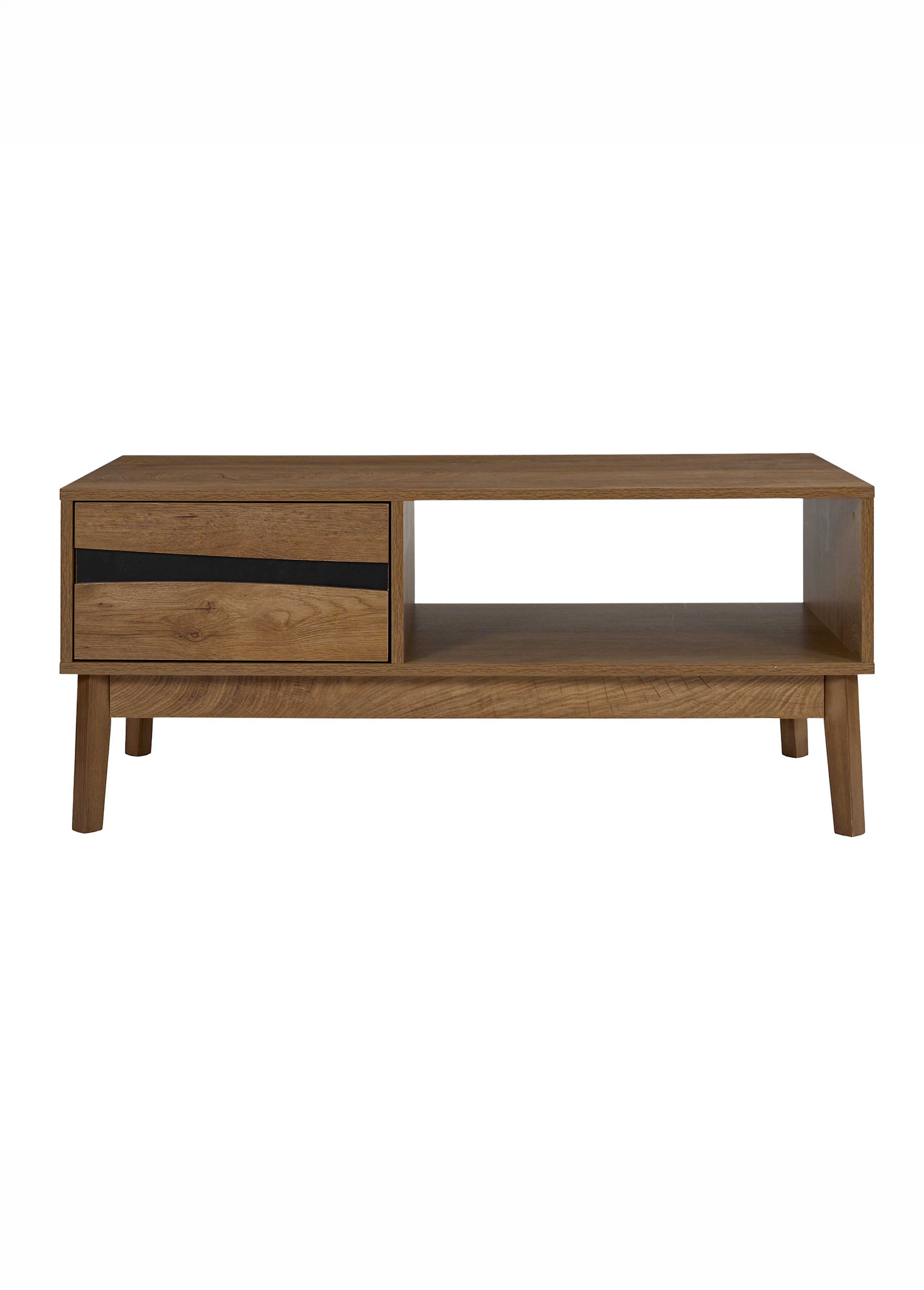 Table basse contemporaine bois FOREST MARRON CMP-HD7925 DE1