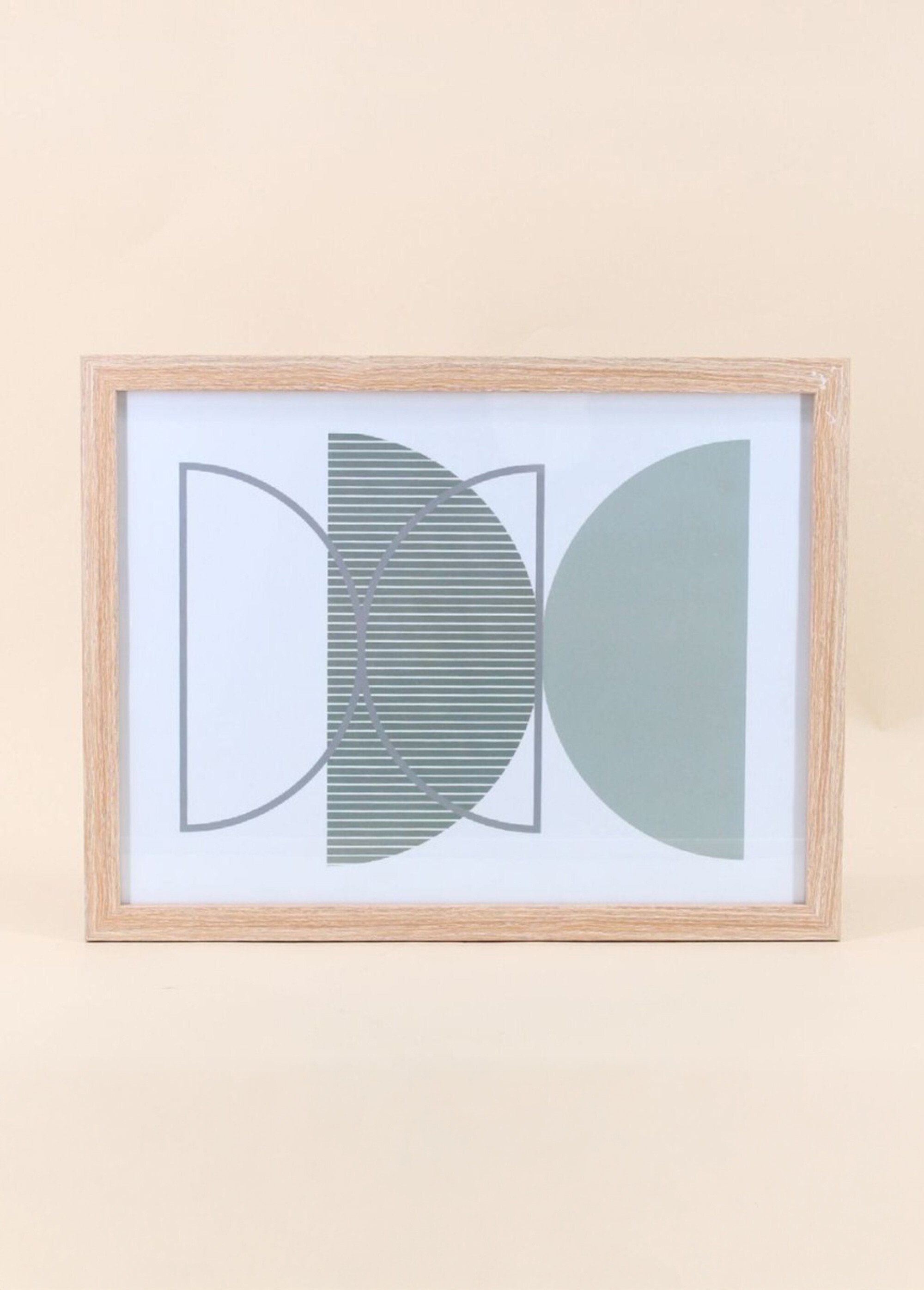 Affiche encadrée 33x43cm thème graphique