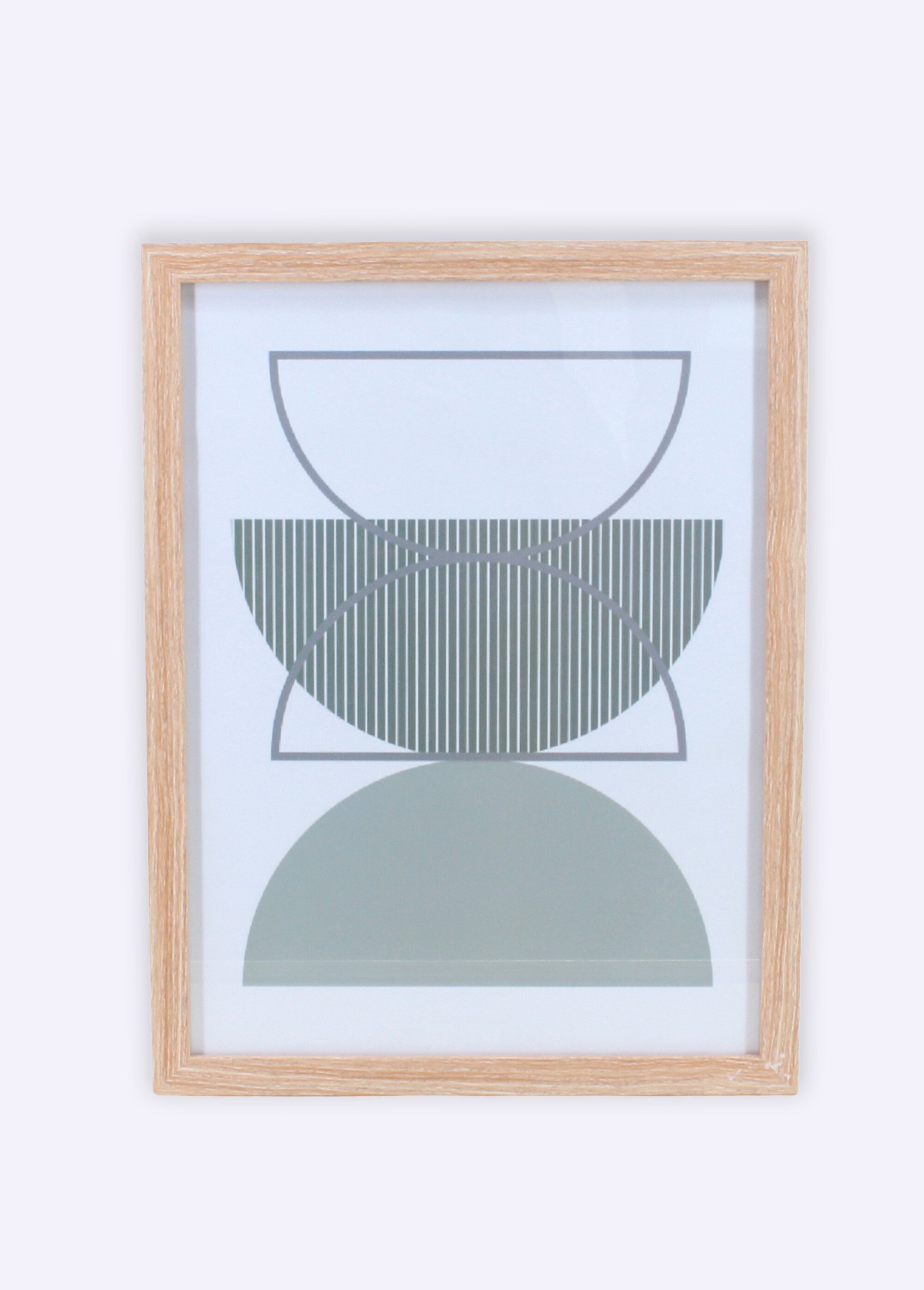 Affiche encadrée 33x43cm thème graphique