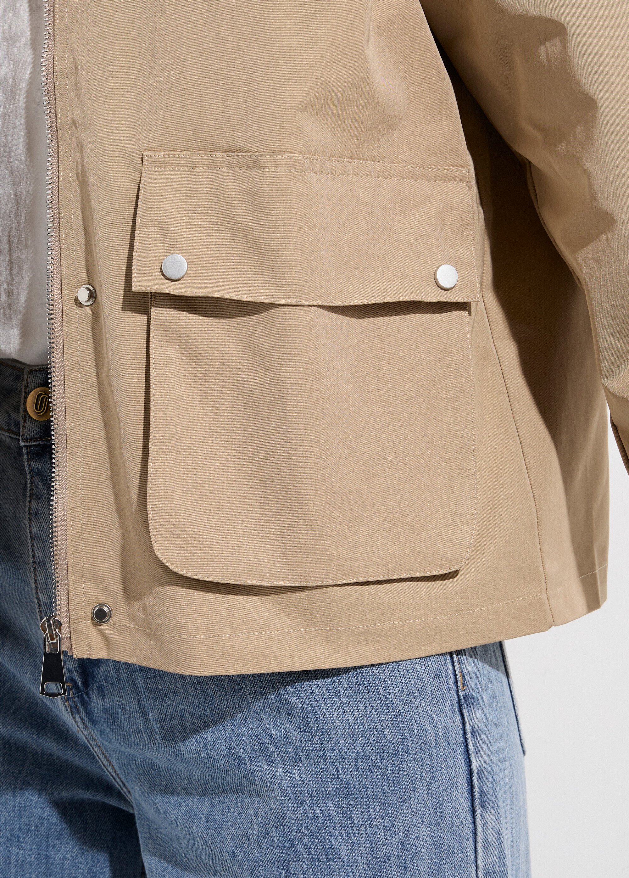 Blouson déperlant esprit outdoor