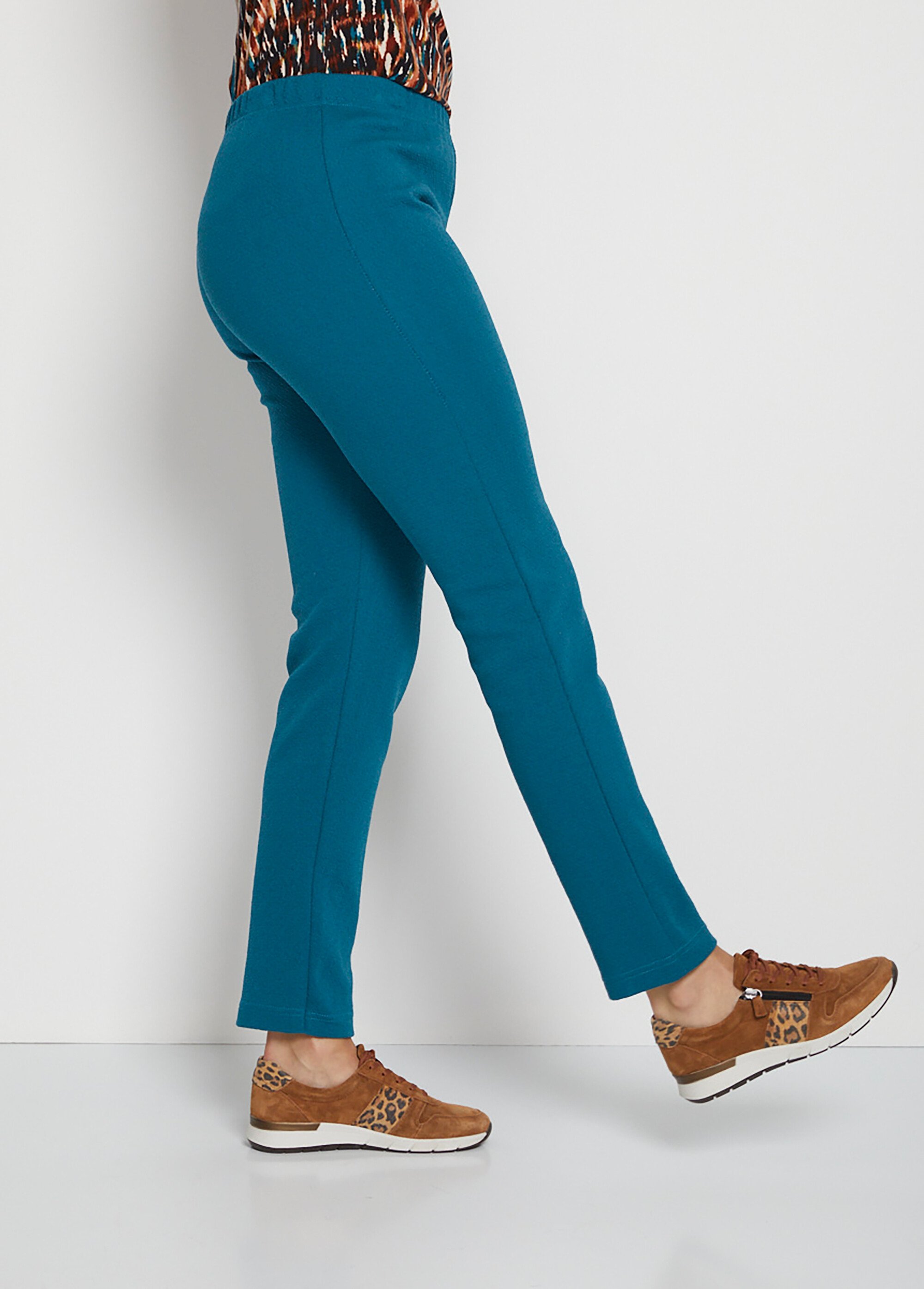 Legging taille élastiquée jersey extensible Femme Vert NEON-EXP DR1