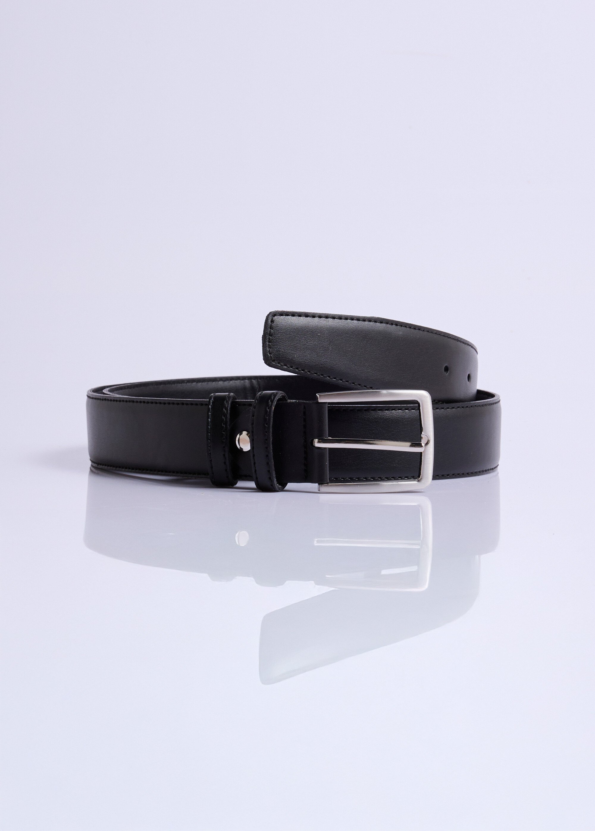 Ceinture vegan boucle métal