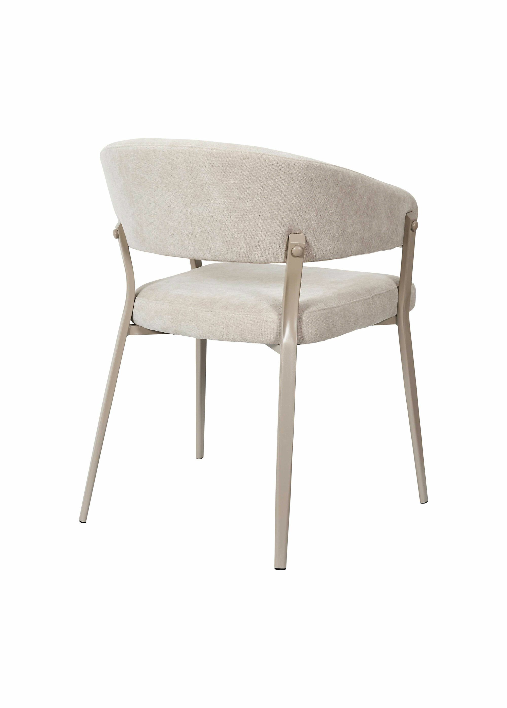 Fauteuil assise tissu maille chenille 1B