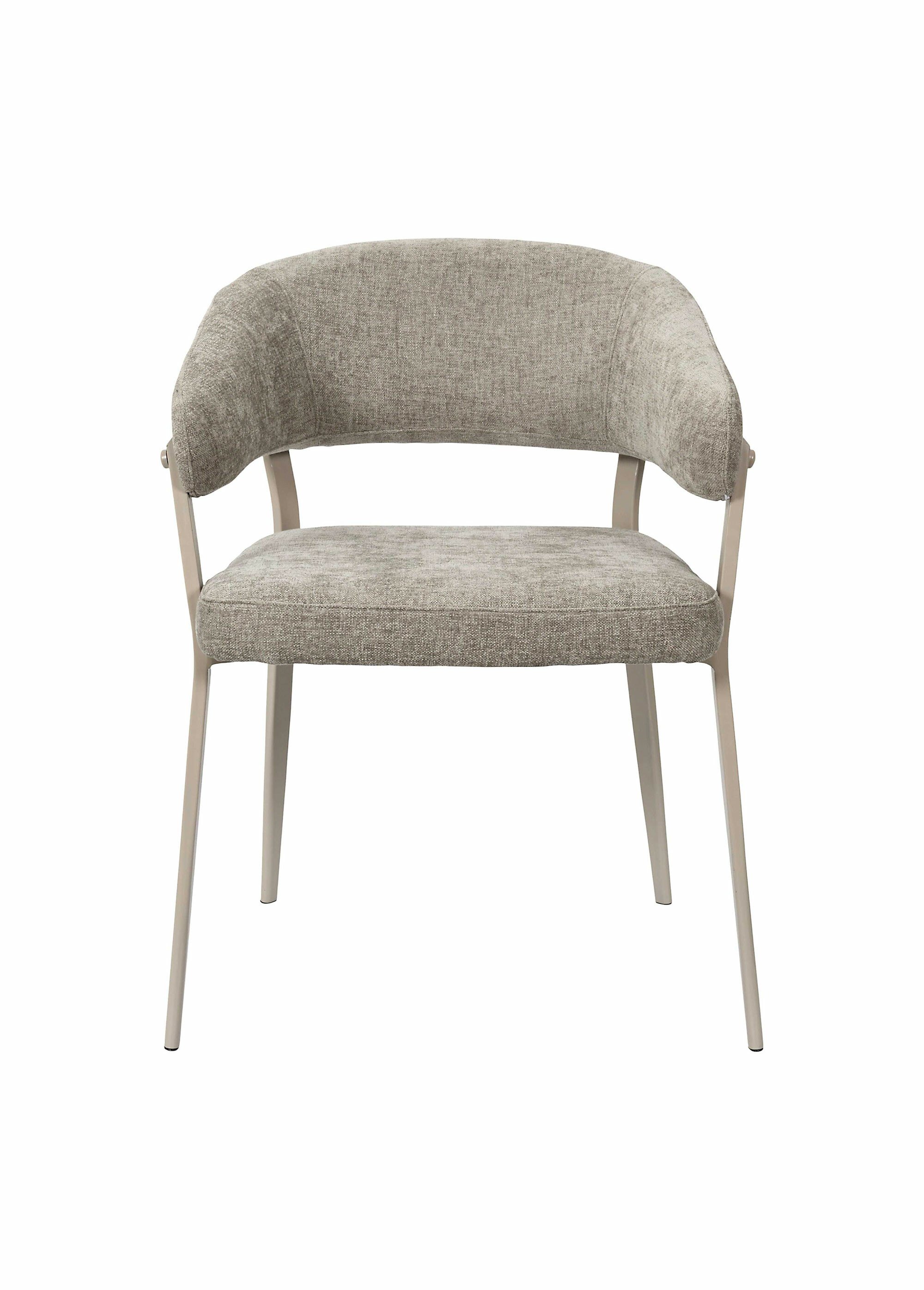 Fauteuil assise tissu maille chenille 1B