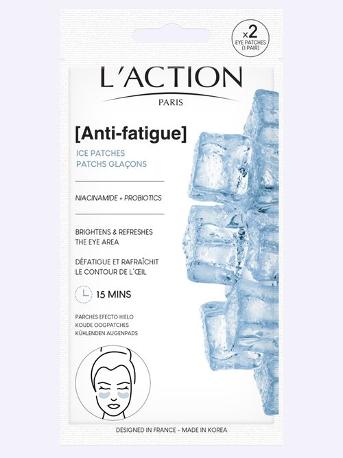 Patch Glaçons anti-fatigue par 2 - l'Action Blanc GLACIAL FA1