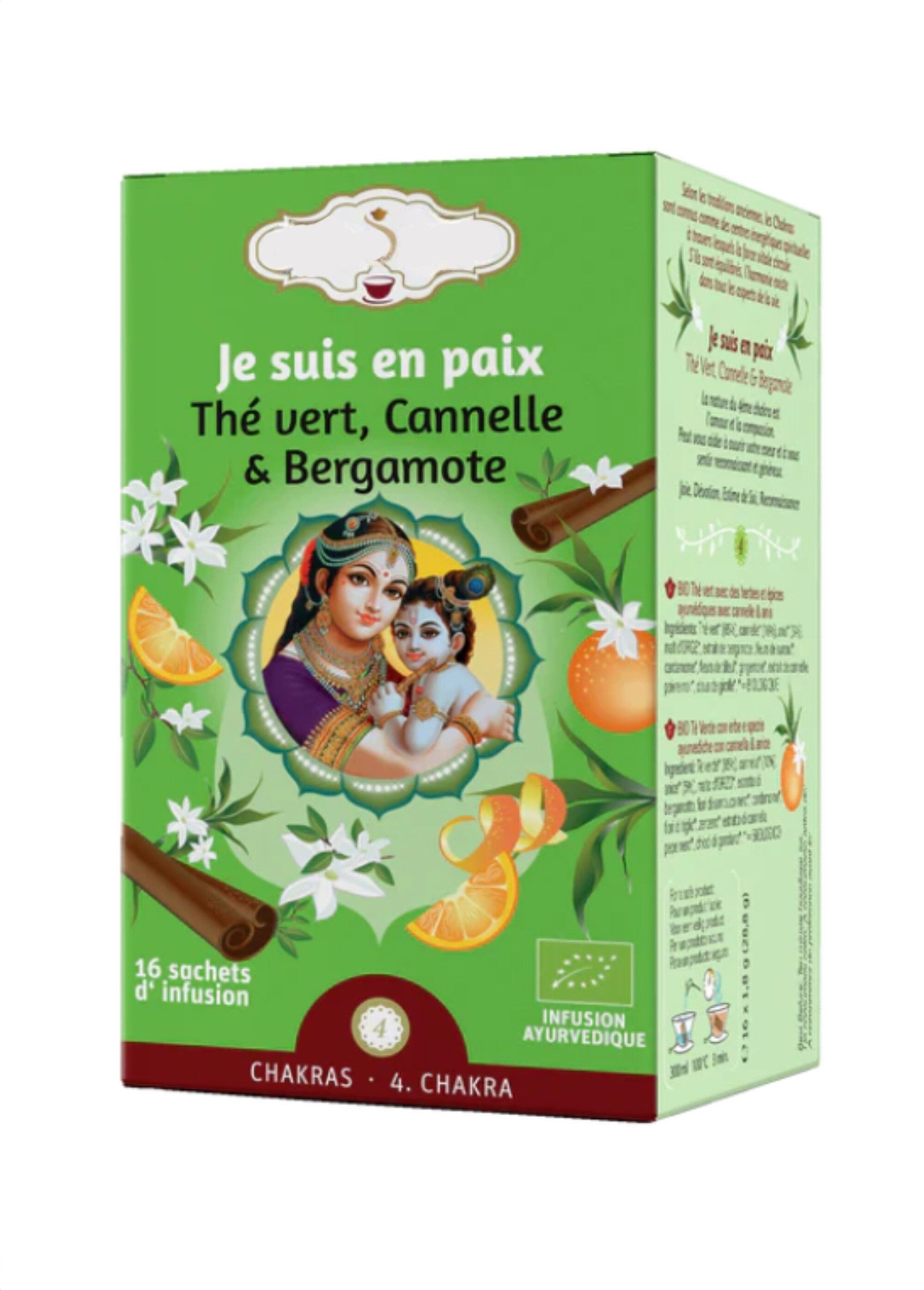 Sachets infusion BIO cannelle bergamote