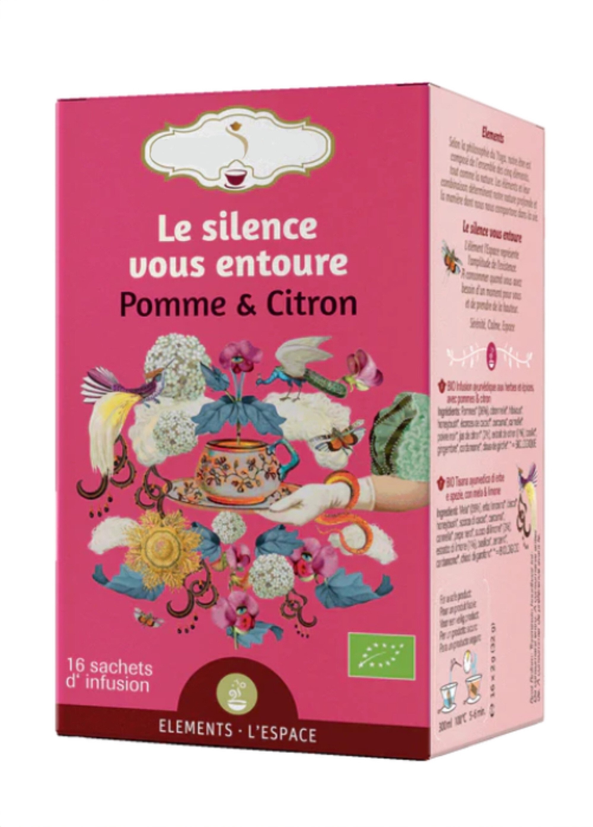 Sachets infusion BIO pomme citron