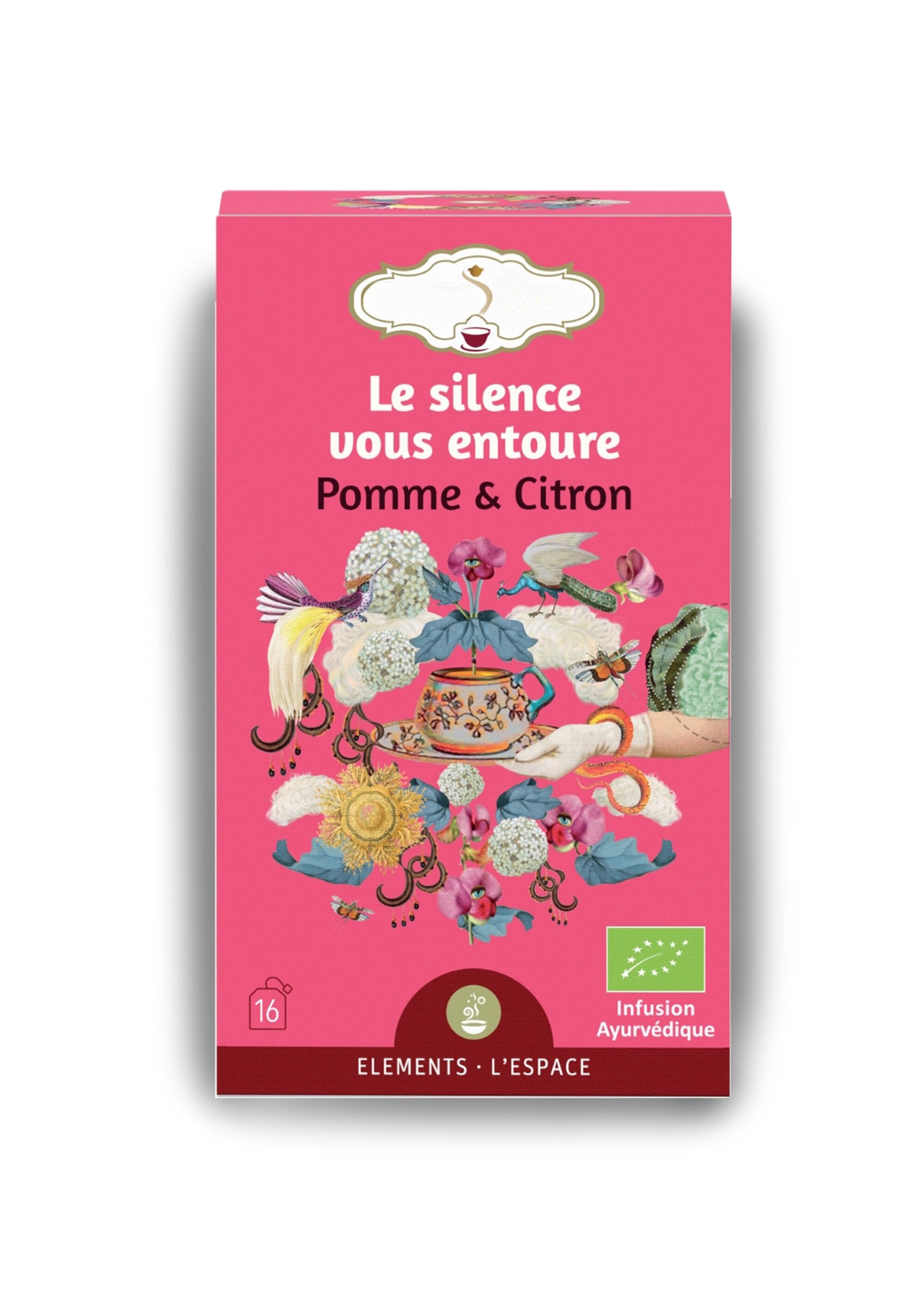 Sachets infusion BIO pomme citron