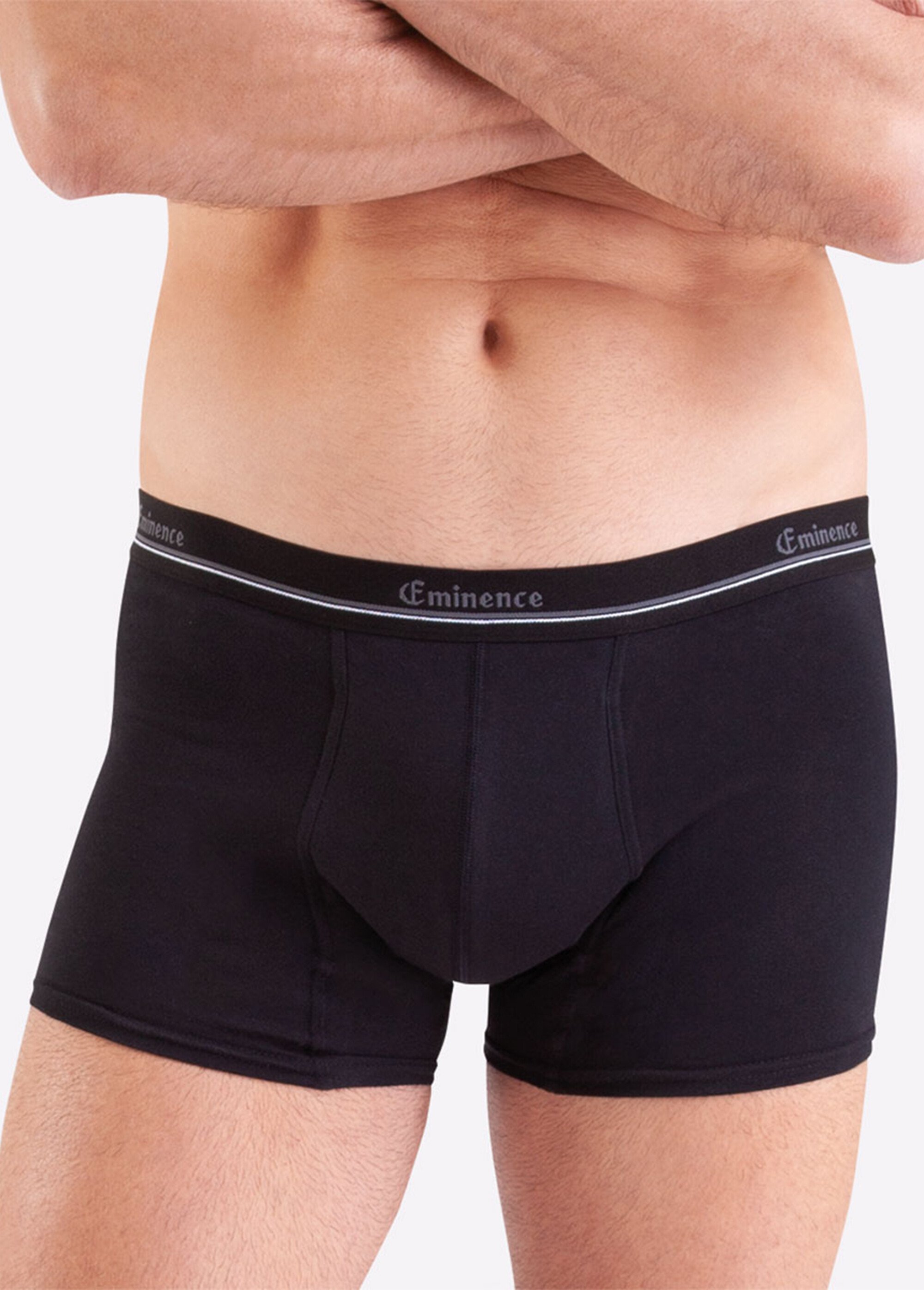Boxer uni anti-fuite homme Homme Noir EMI5V46-6107 FA2