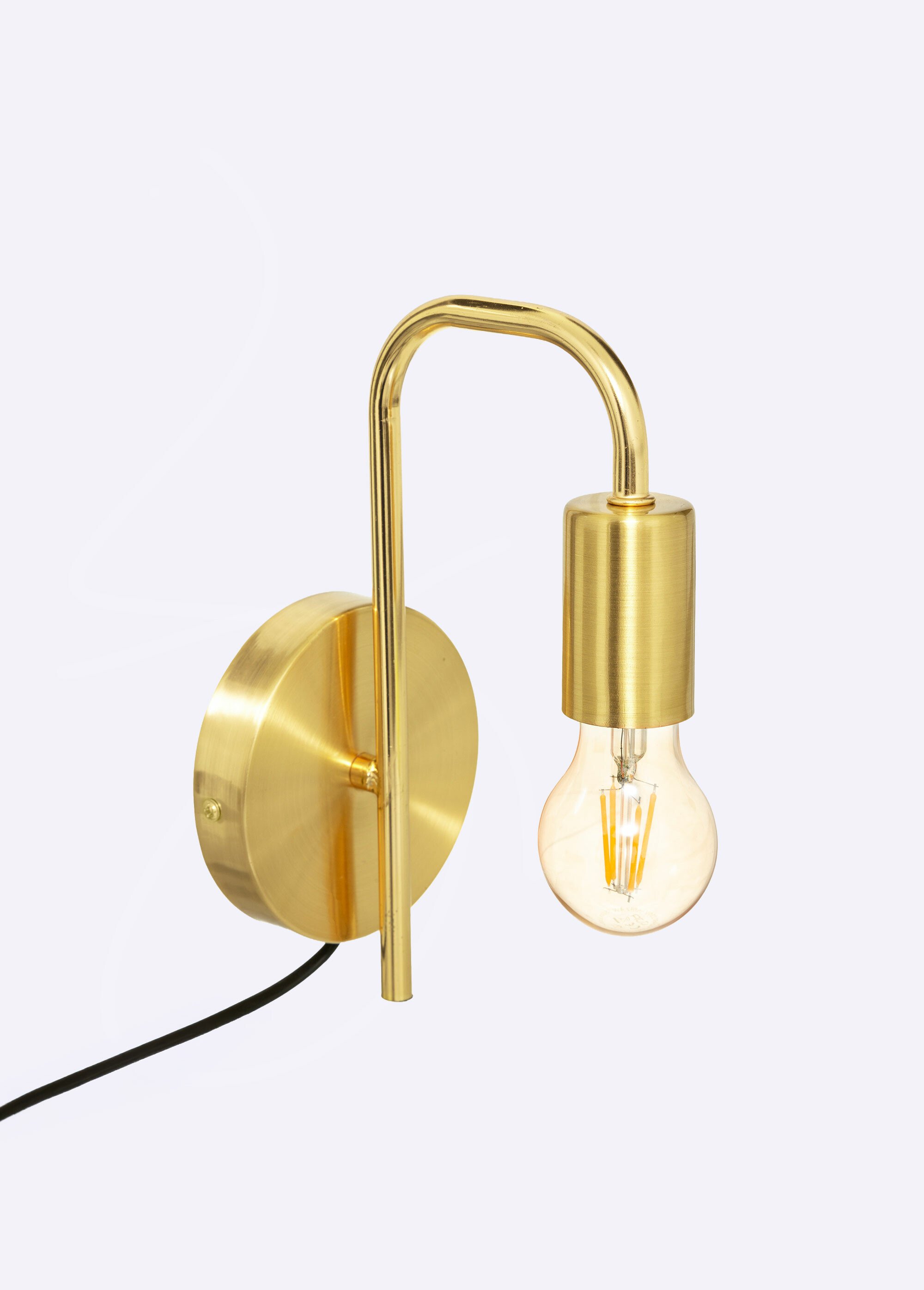 Applique murale en métal brossé DORE JJA-182401A FA1