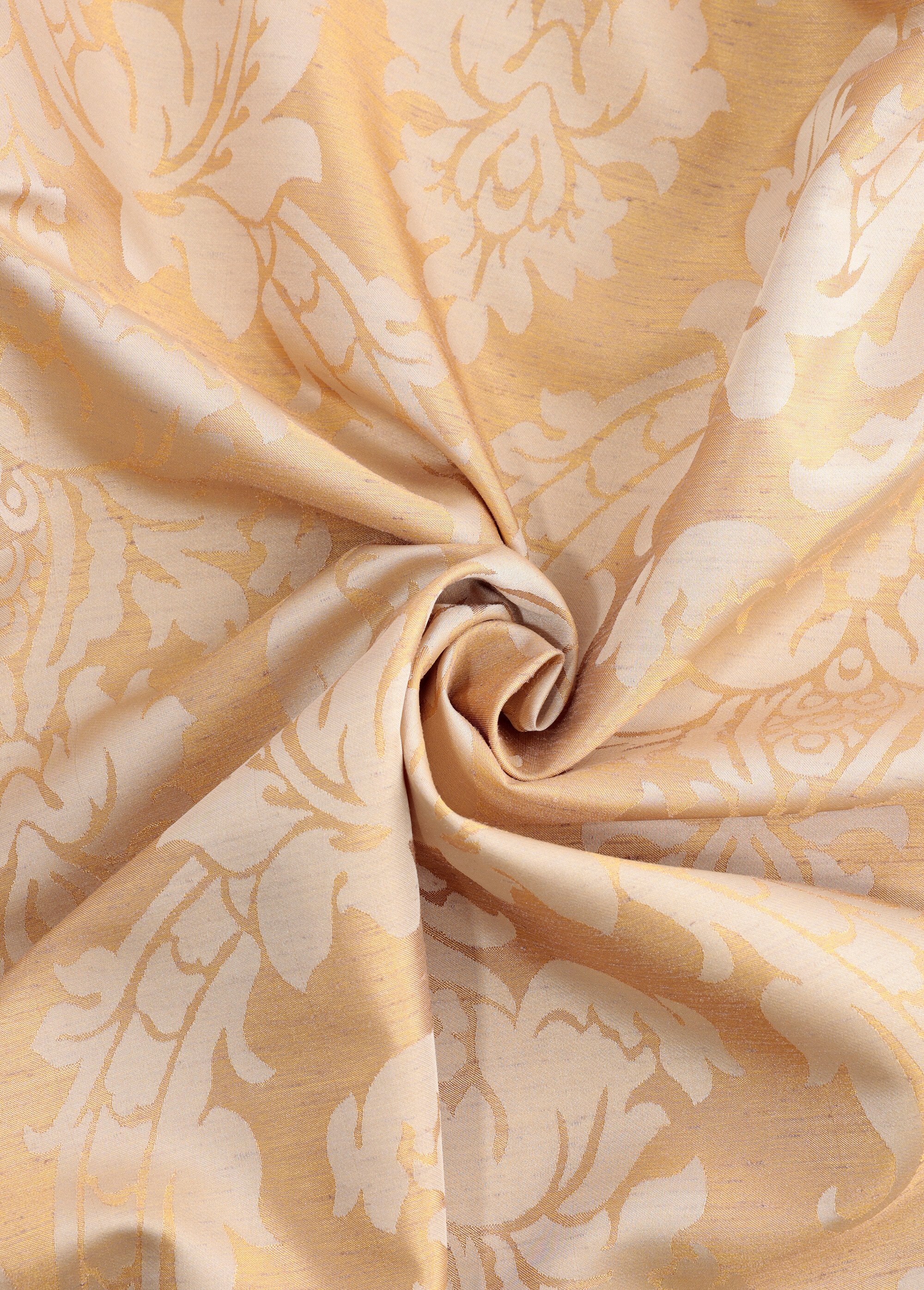 Coupon ameublement, façon soie sauvage BEIGE COT148569 FA1