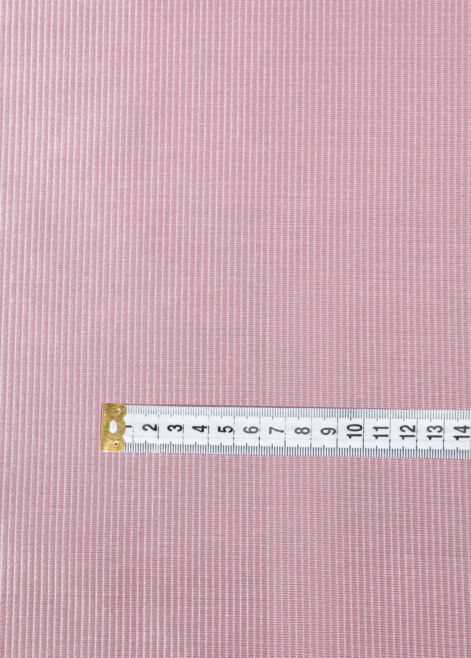 Coupon ameublement, satin milleraies ROSE COT148551 DE1