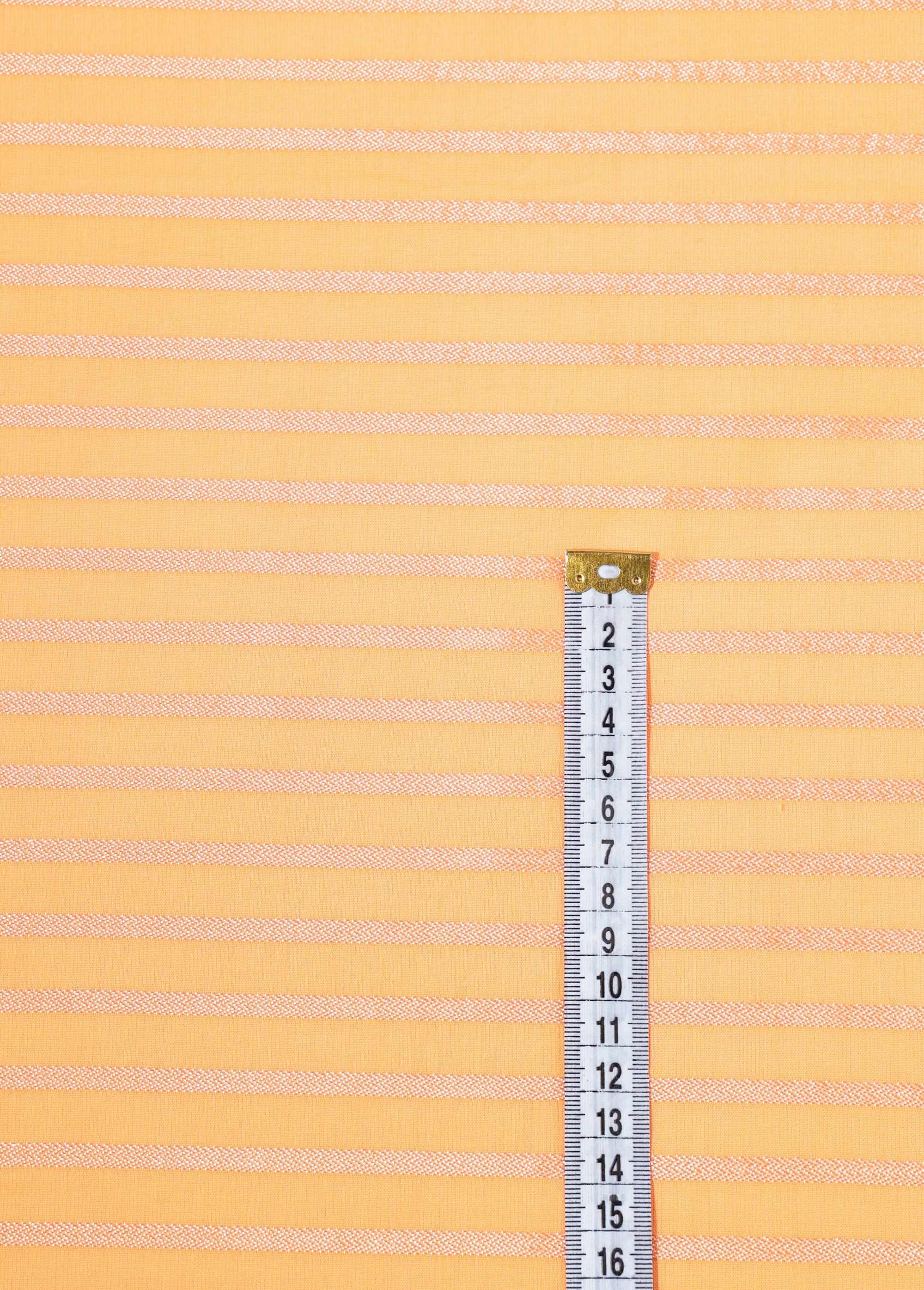 Coupon tissu habillement coton Vitaminé ORANGE COT147041 DE1