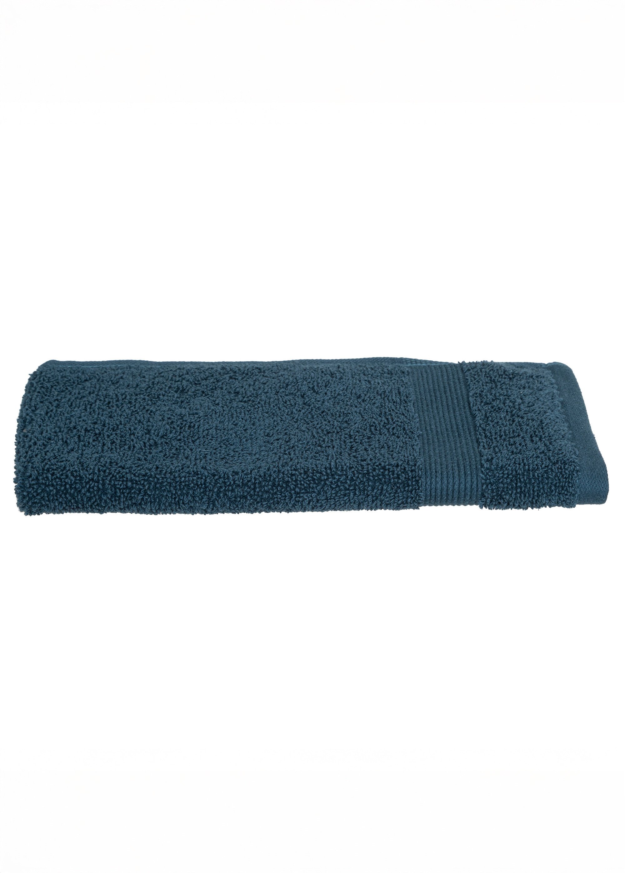 Drap de bain épais pur coton 100x150cm Bleu JJA-1258 DE4