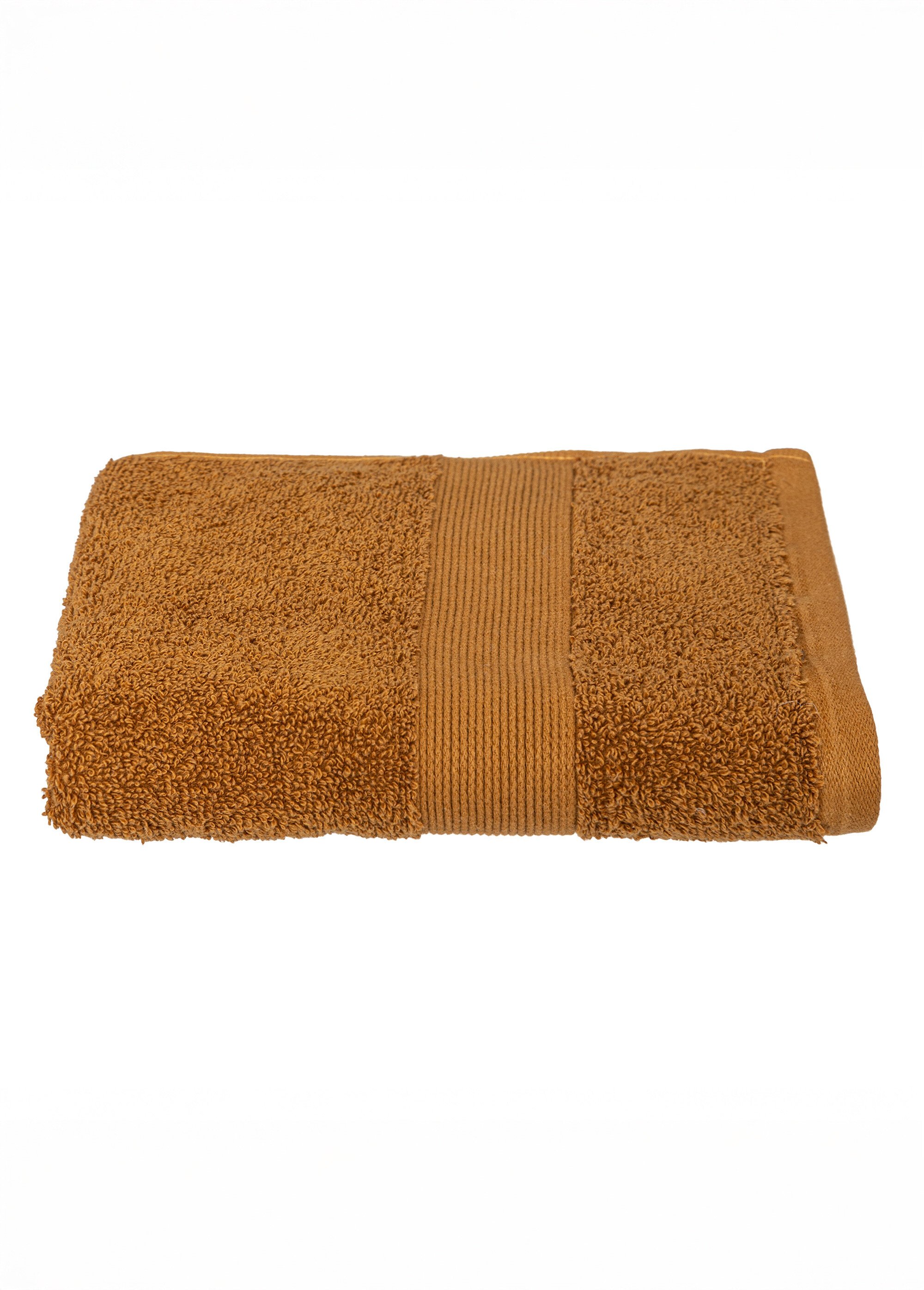 Drap de bain épais pur coton 100x150cm Marron JJA-1258 DE2