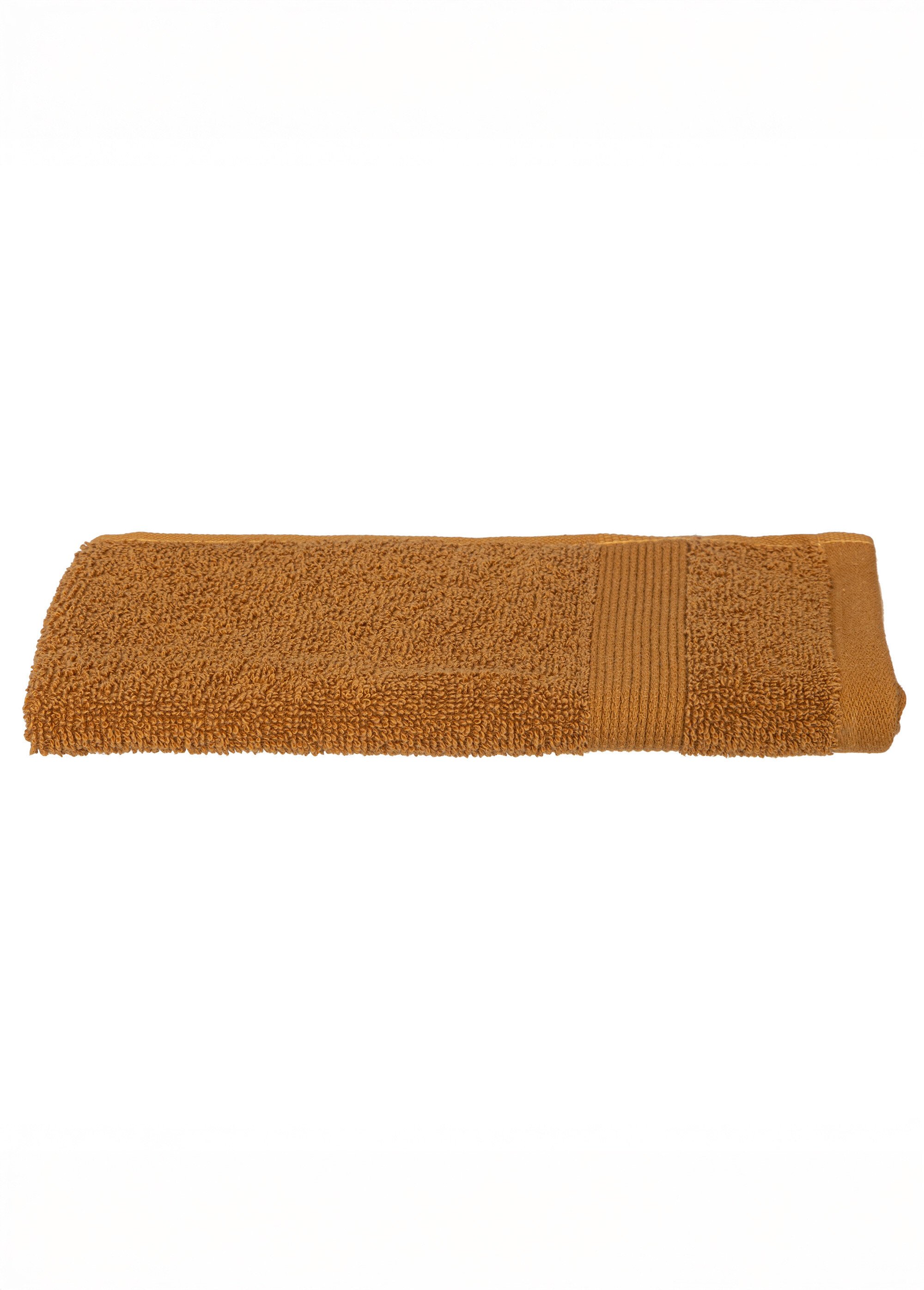 Drap de bain épais pur coton 100x150cm Marron JJA-1258 DE4