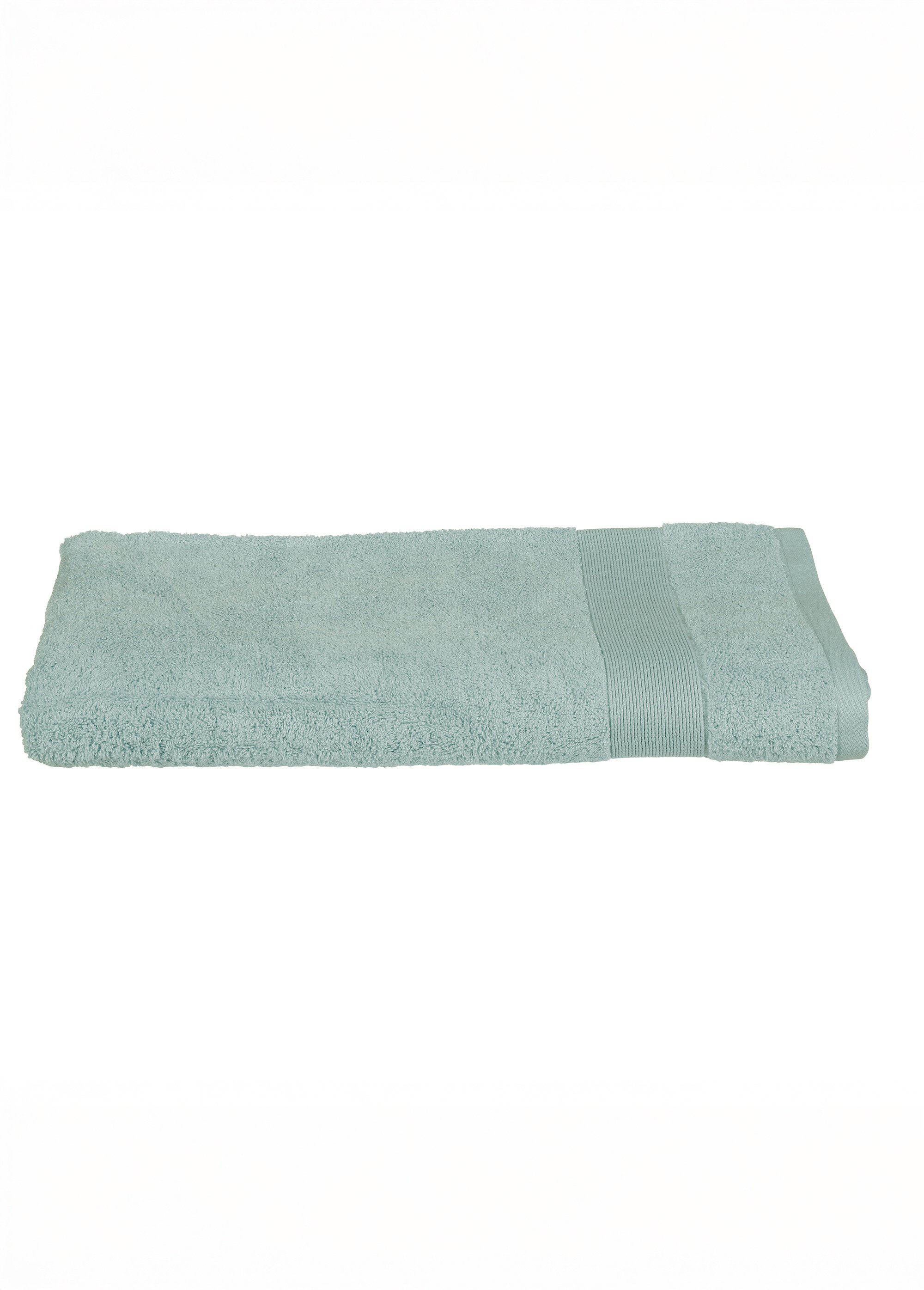 Drap de bain épais pur coton 100x150cm Blanc JJA-1258 DE1