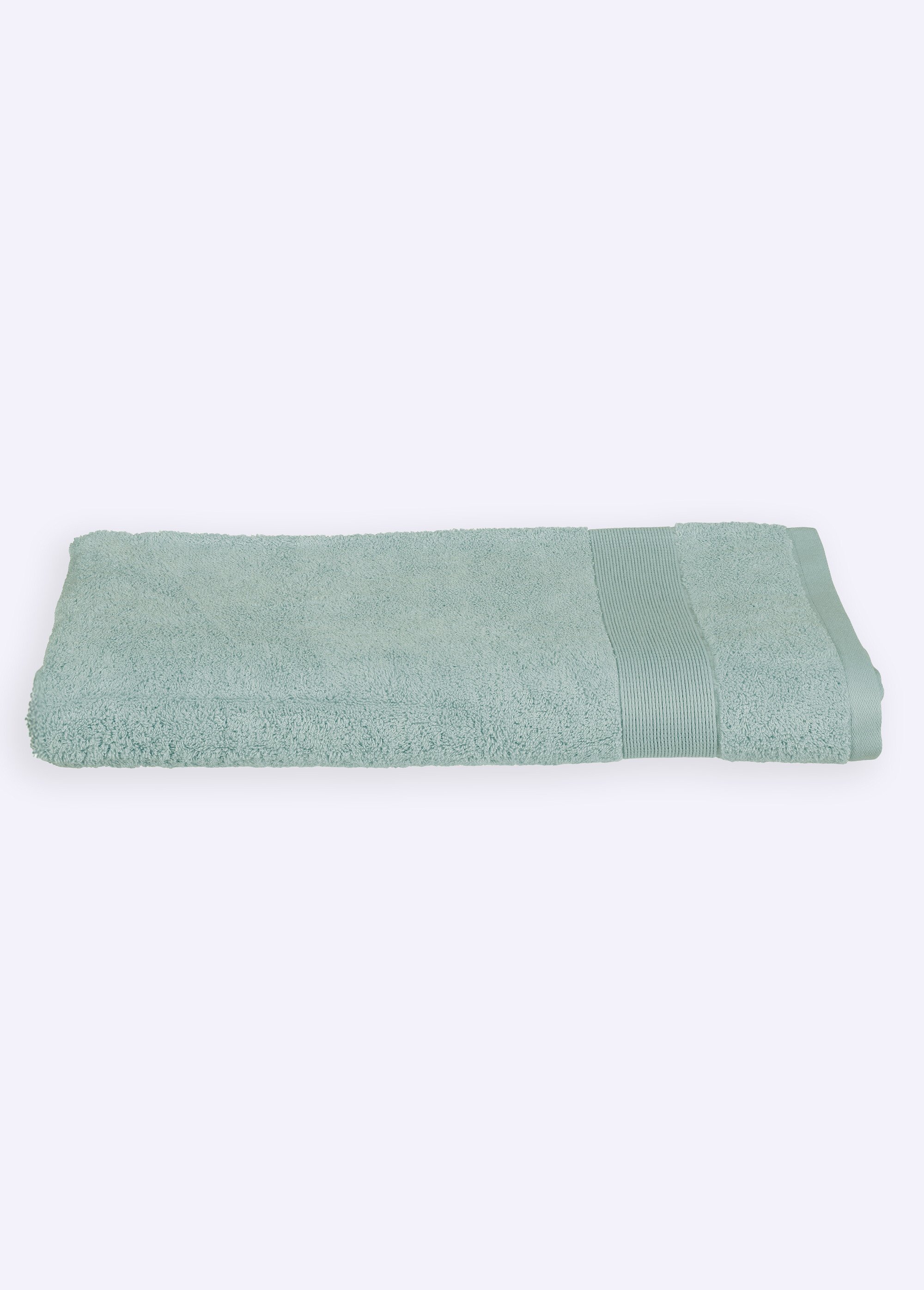 Drap de bain épais pur coton 100x150cm Blanc JJA-1258 FA1
