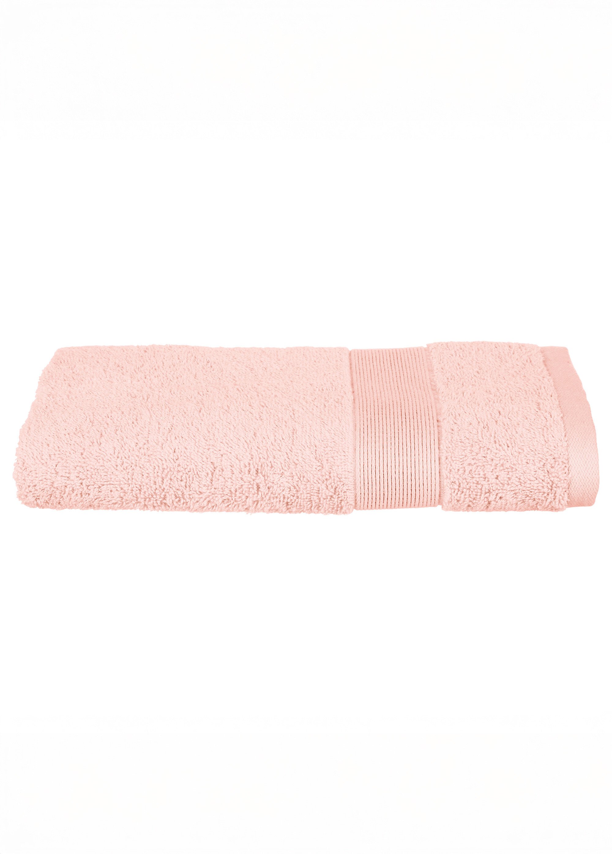 Drap de bain épais pur coton 100x150cm Rose JJA-1258 DE2