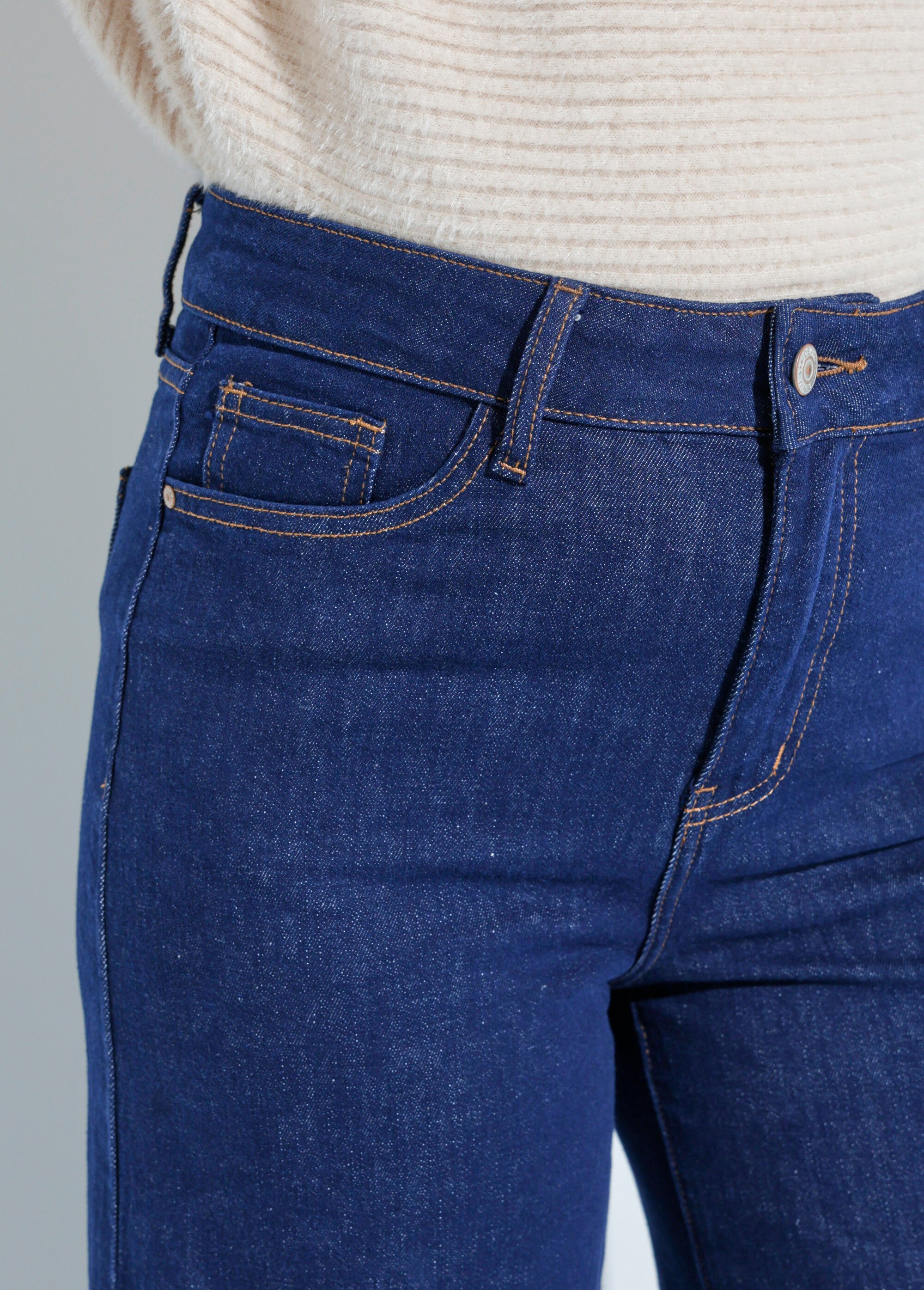 Jean large denim, spécial GRANDE TAILLE Femme Bleu OR-CURCHANJD933 DE1