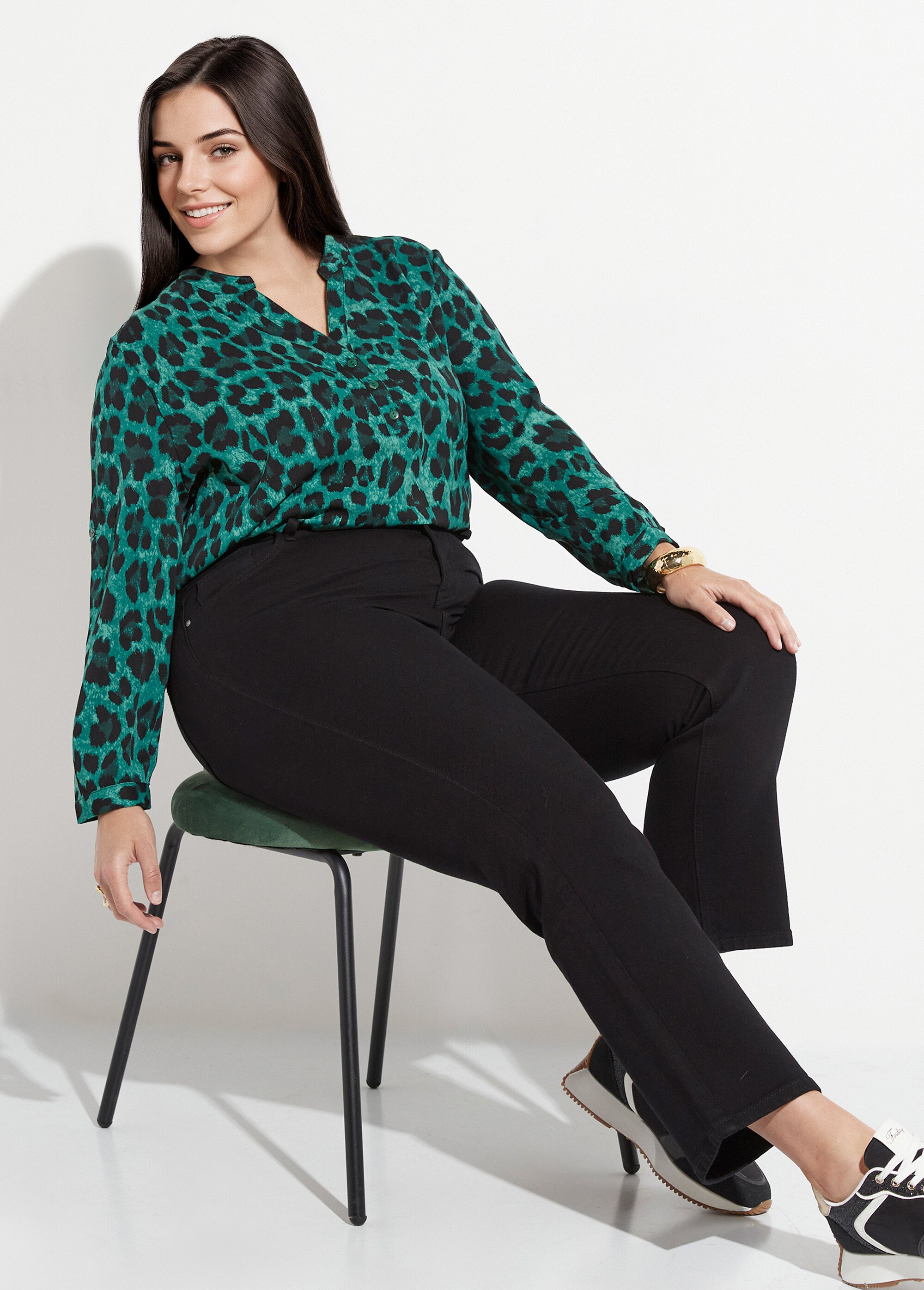 Jean mom en denim, spécial GRANDE TAILLE