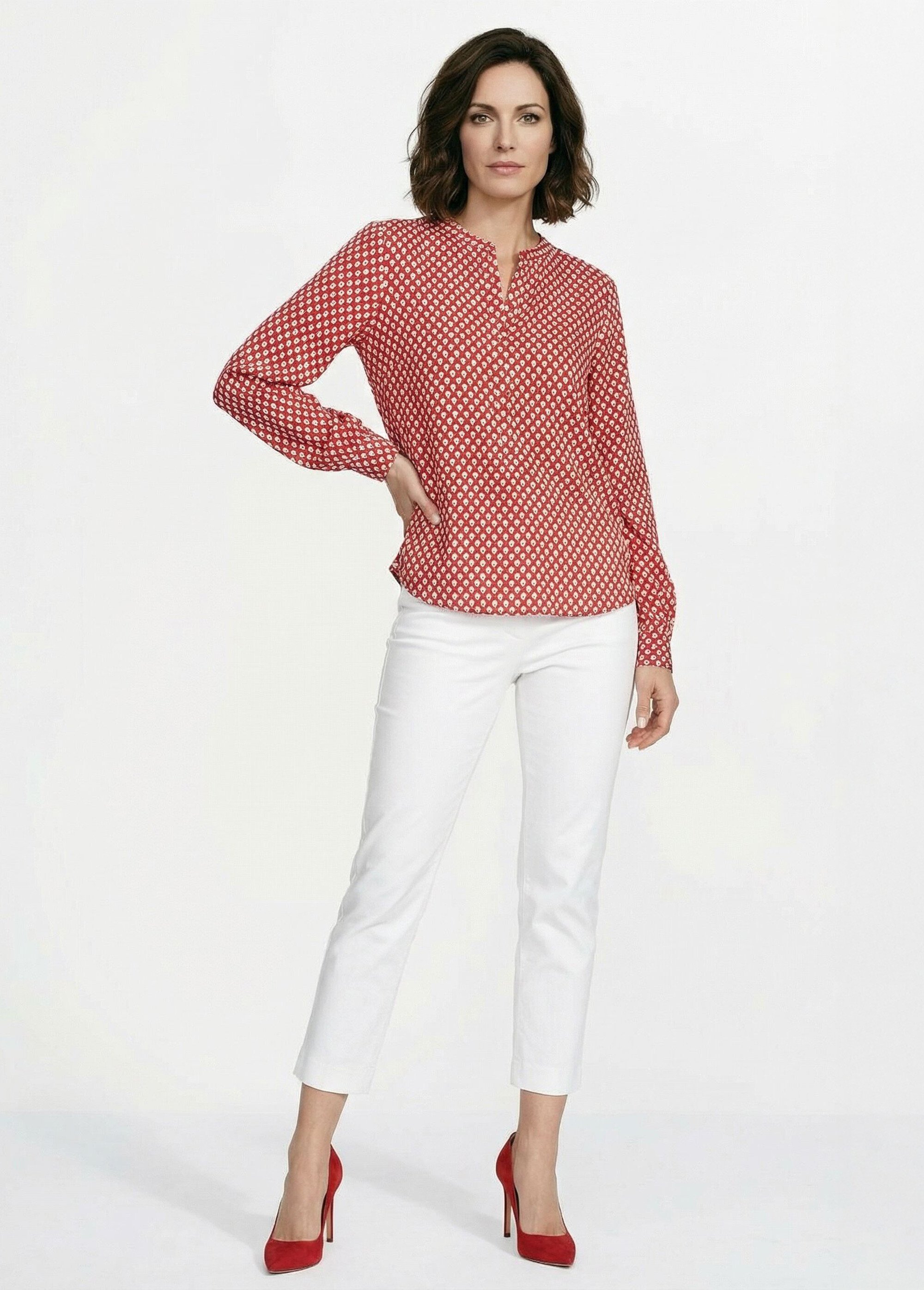 Jean slim en denim, spécial PETITE Femme Blanc OR-SANDRIJD483 MV1