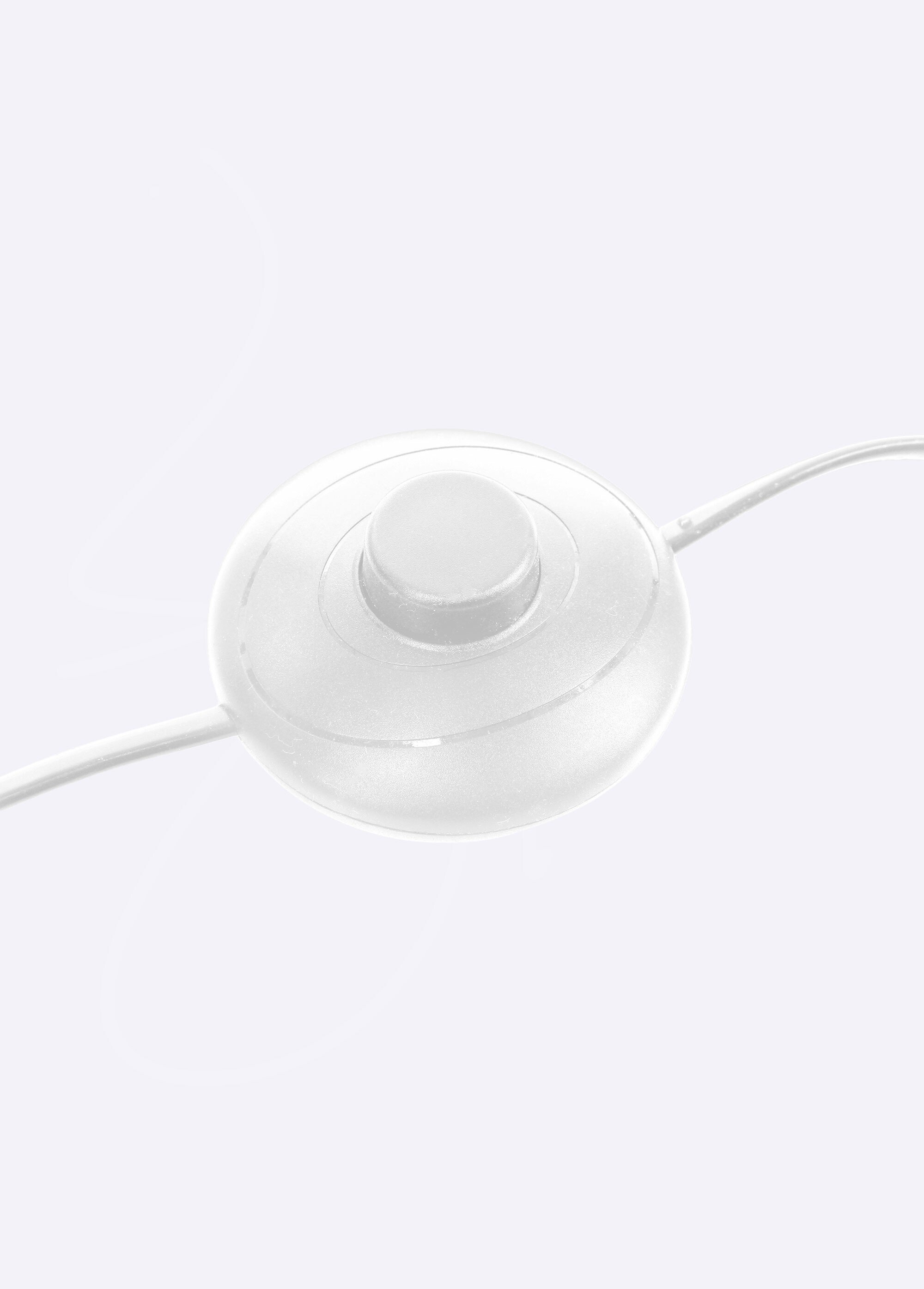 Lampadaire en bois, abat jour en paille BEIGE JJA-186343 DE2