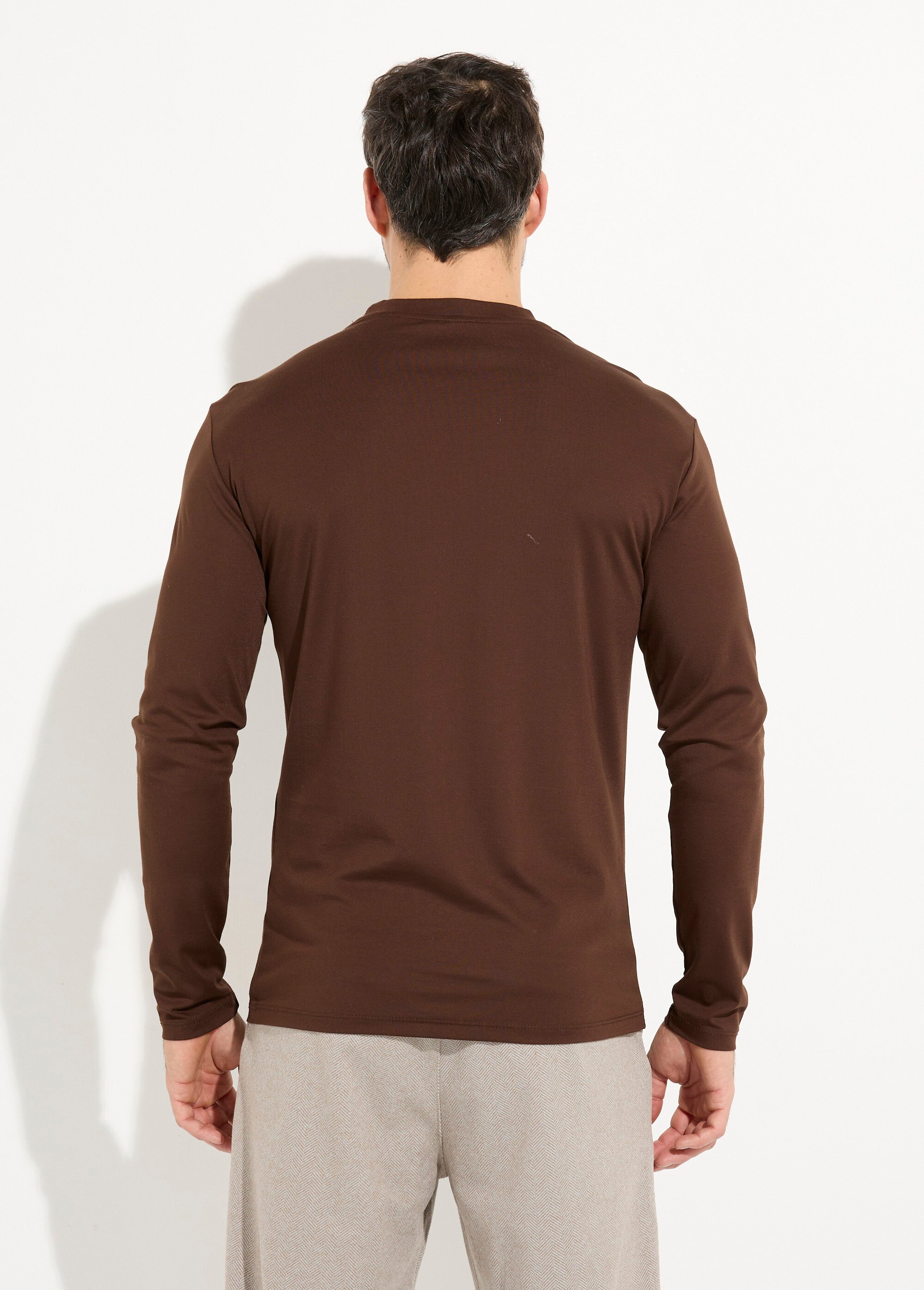 T-shirt à manches longues avec stretch