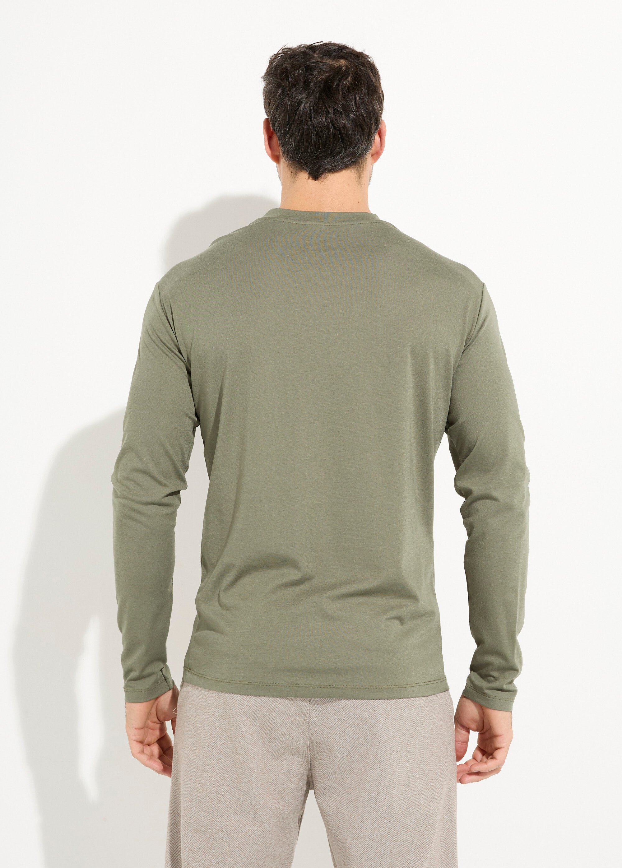 T-shirt à manches longues avec stretch