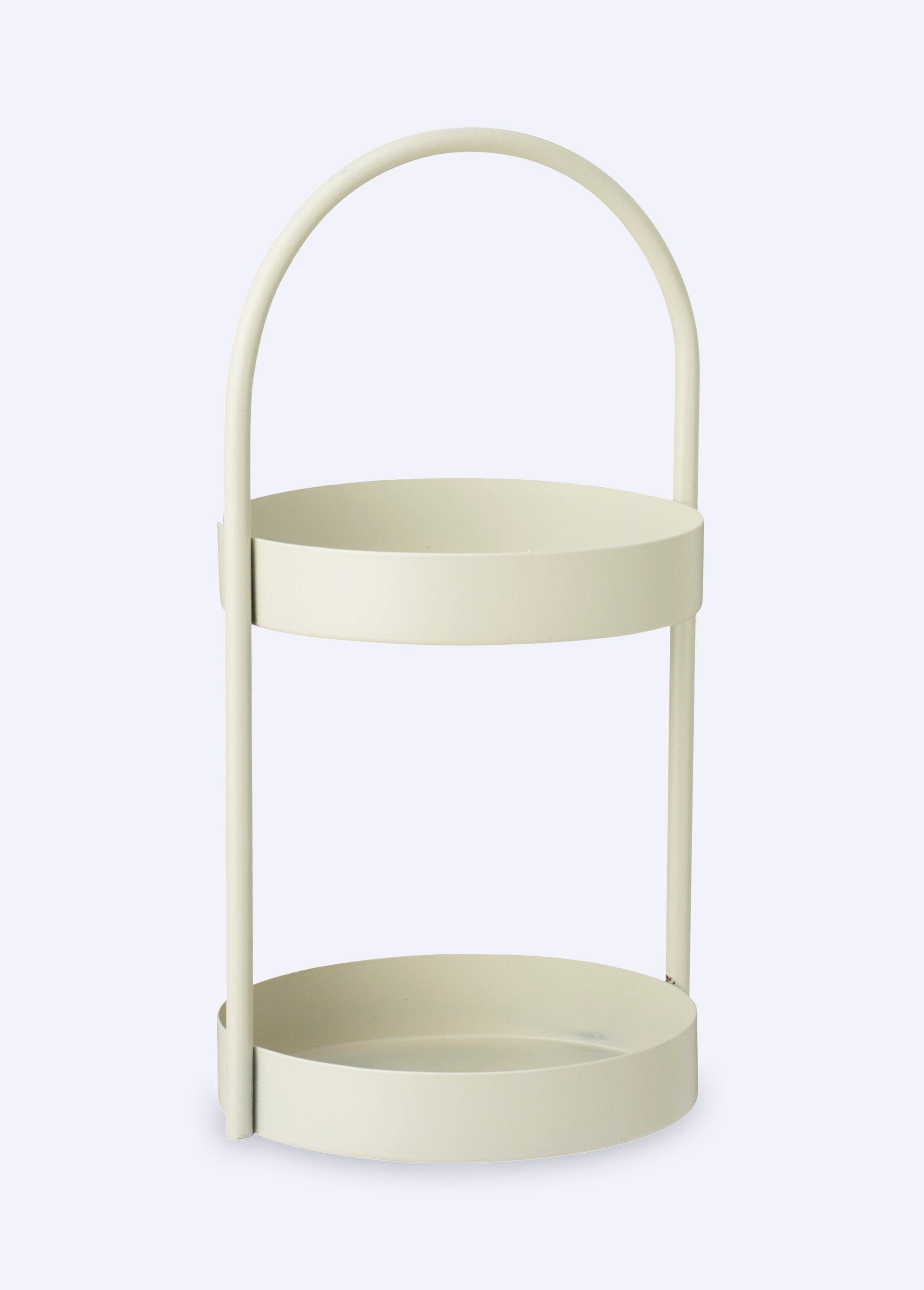 Vide poches métal mat, 2 niveaux Beige KP-170494330 FA1