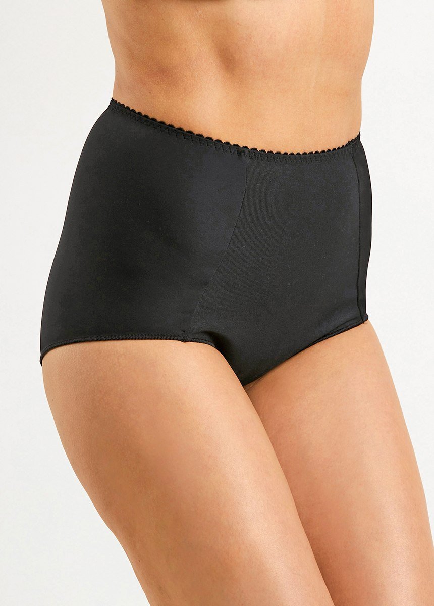 Culotte gainante en maille satinée