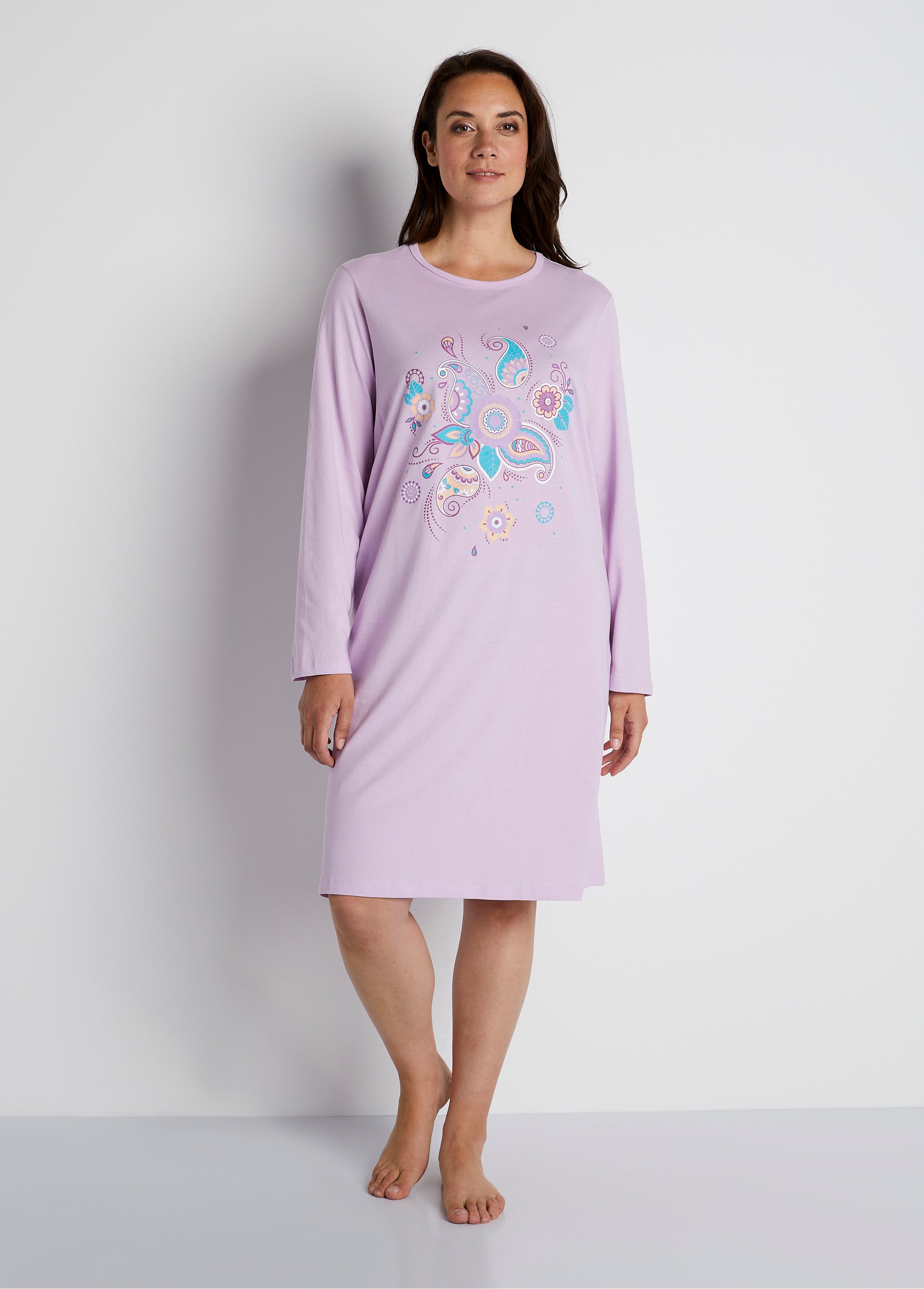 Lot de 2 chemises de nuit forme tee-shirt