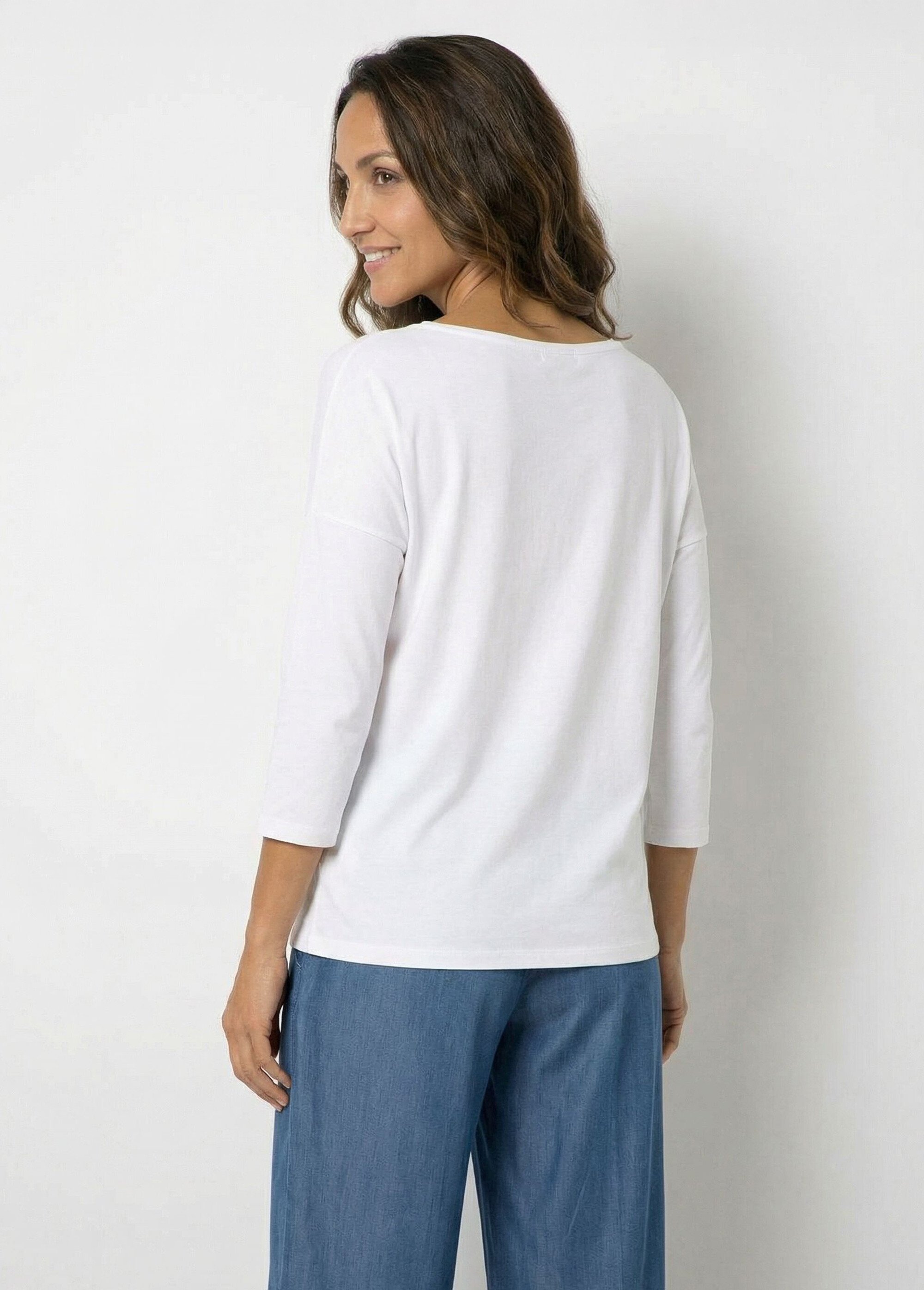 T-shirt marinière rayé court manches longues