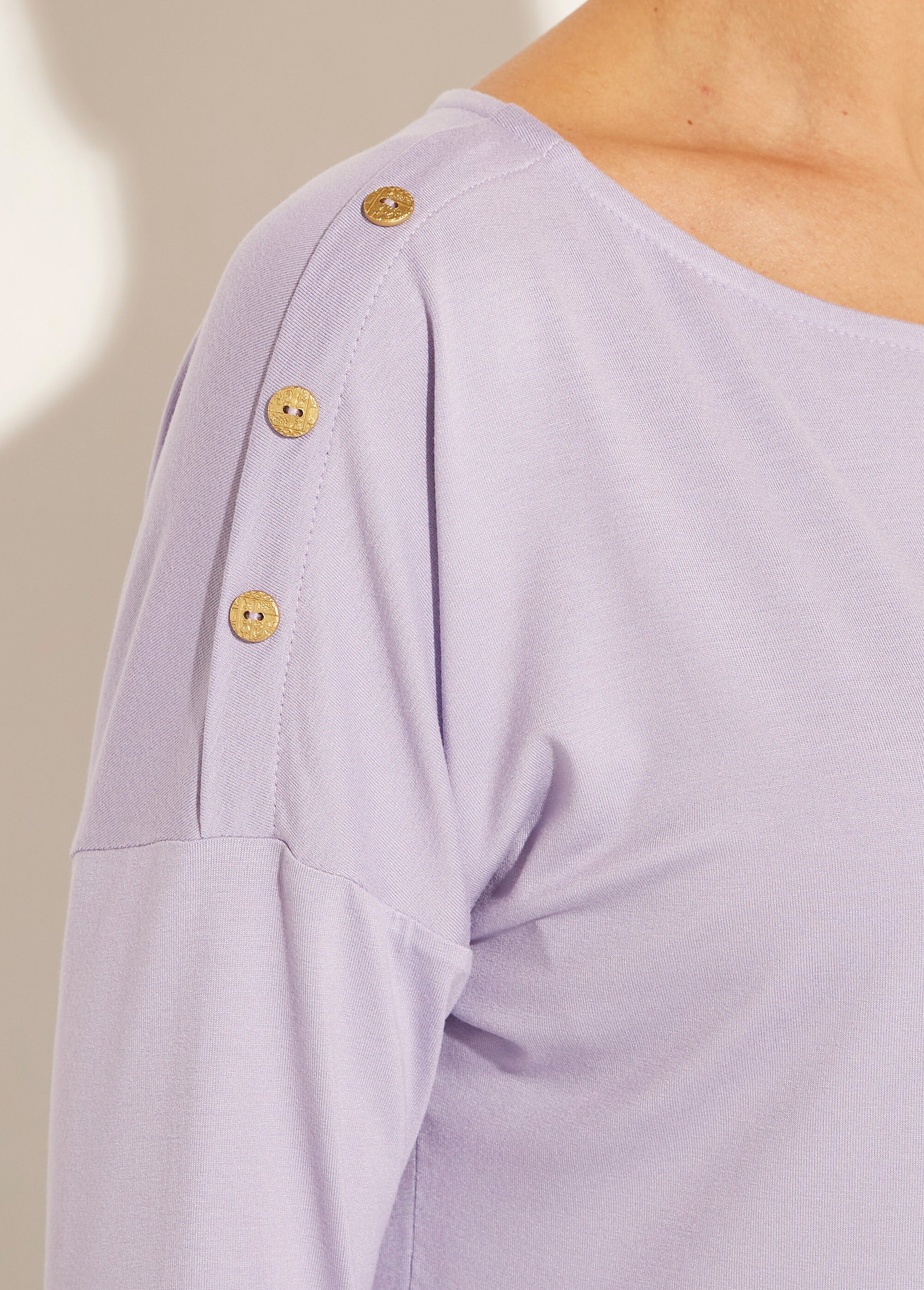 T-shirt marinière rayé court manches longues