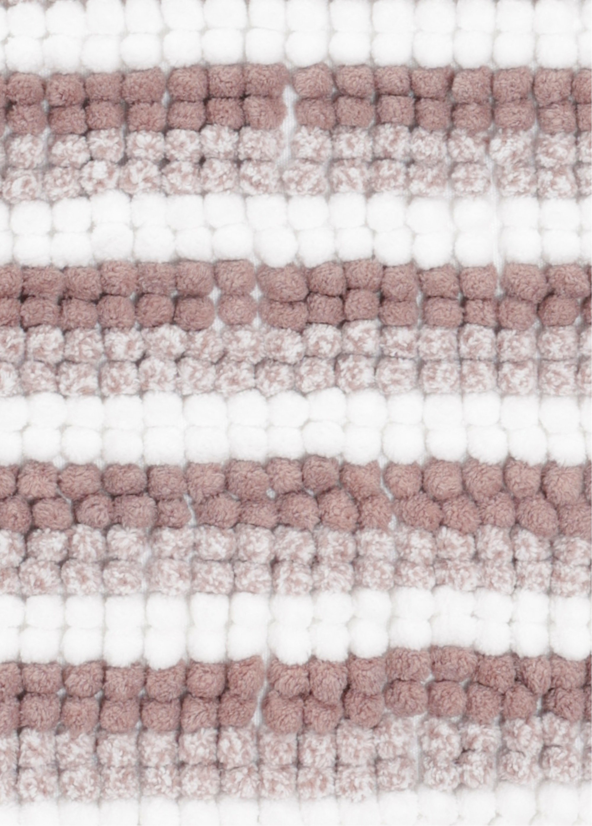 Tapis de bain antidérapant en chenille Beige KP-170494760 DE2