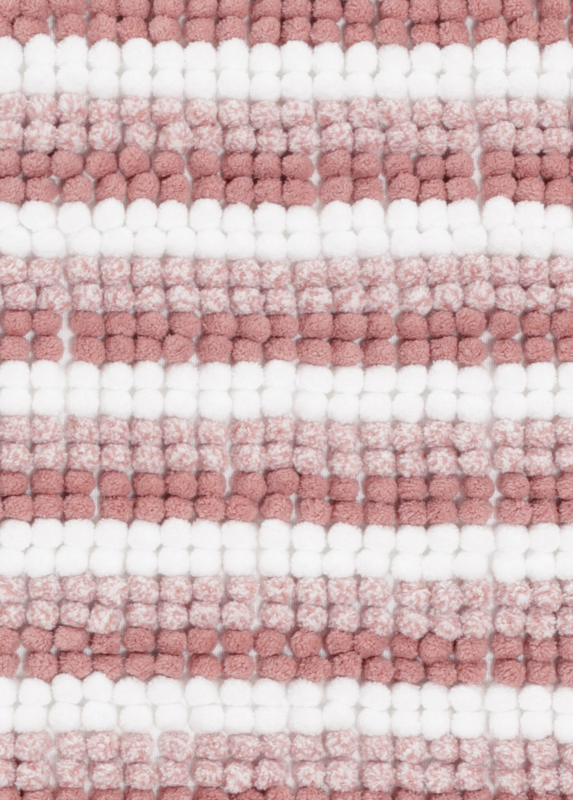 Tapis de bain antidérapant en chenille Rose KP-170494760 DE2