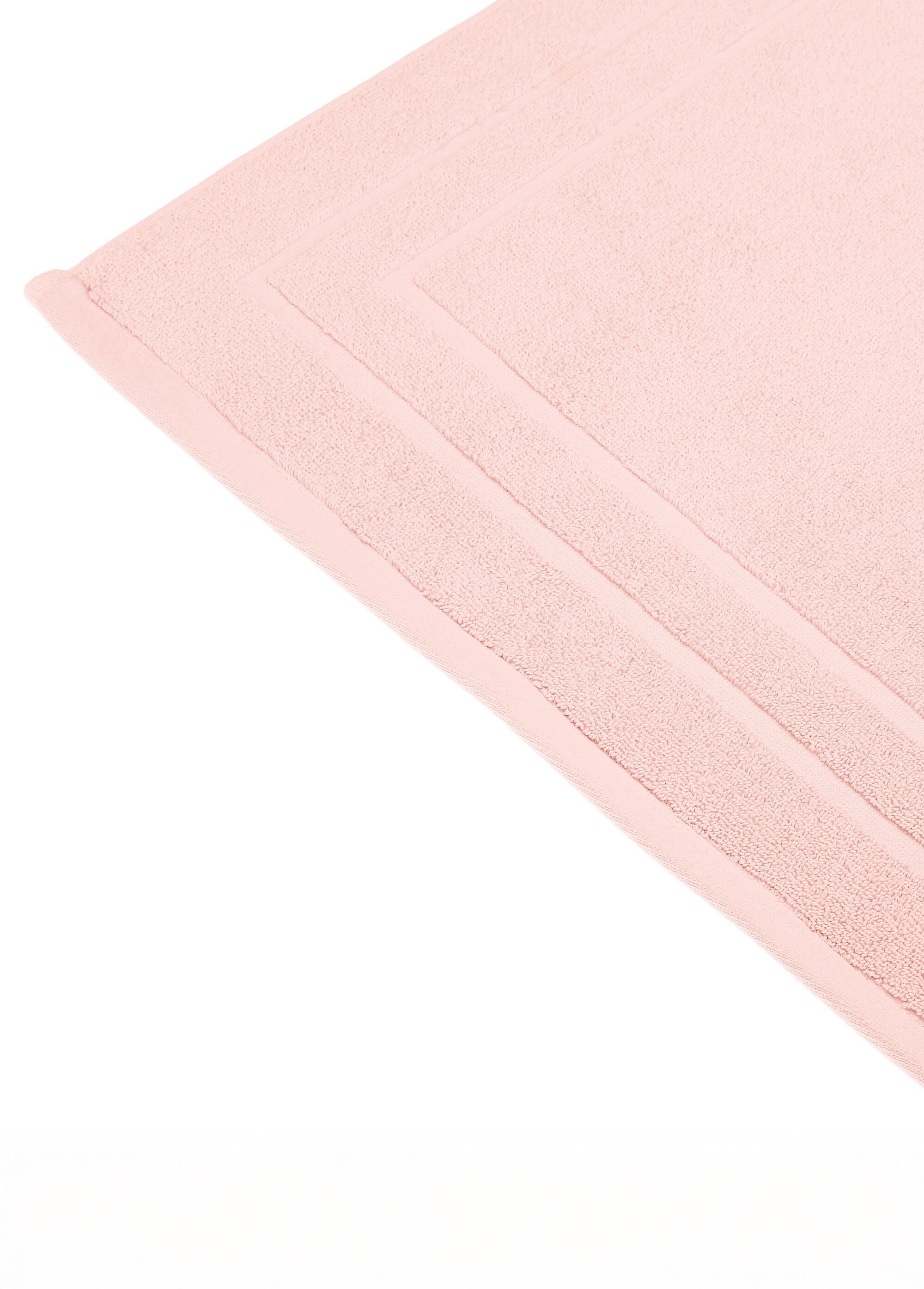 Tapis de bain épais pur coton, 50x70cm Rose JJA-125898 DE1