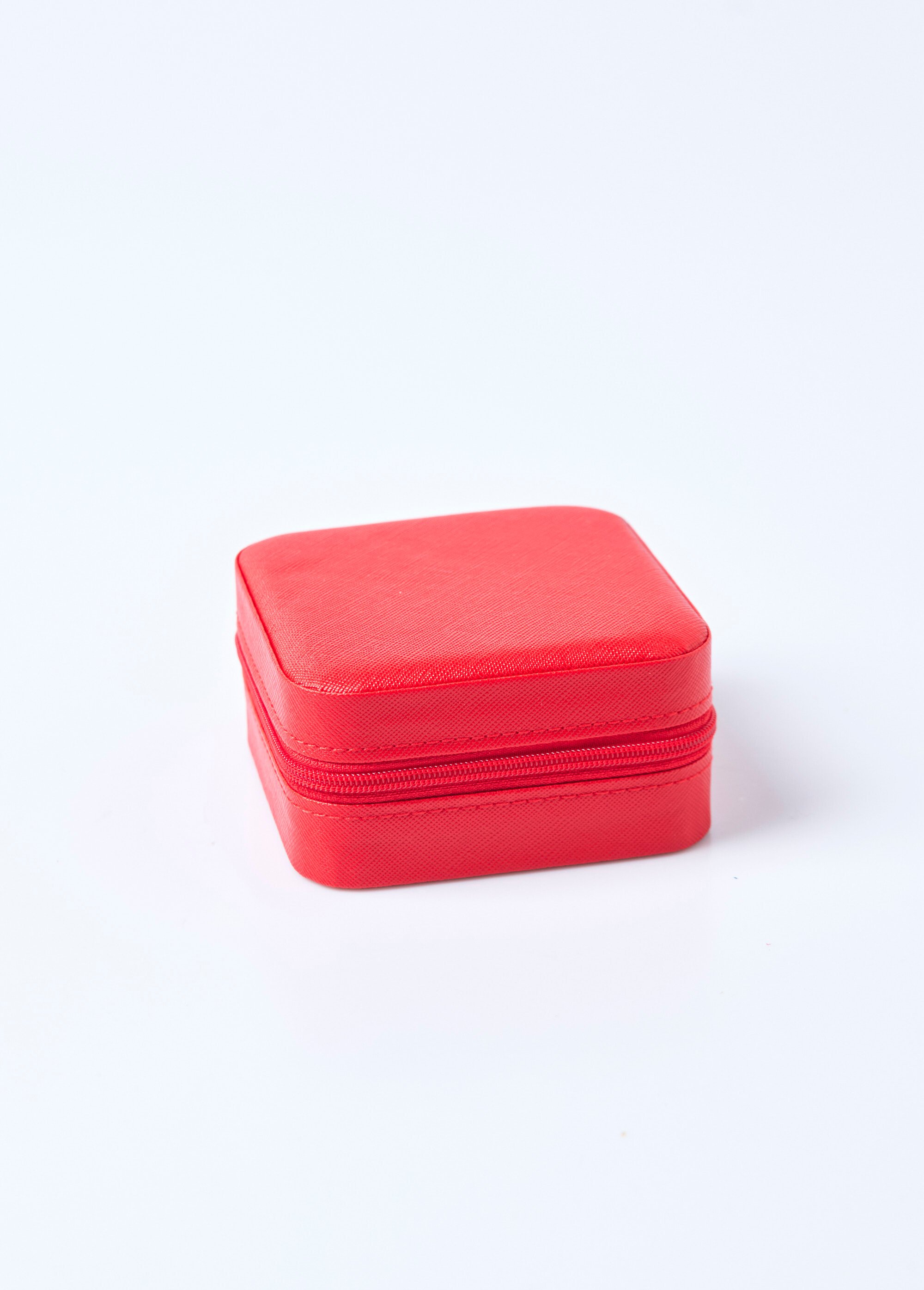 Boite à bijoux zippée de voyage