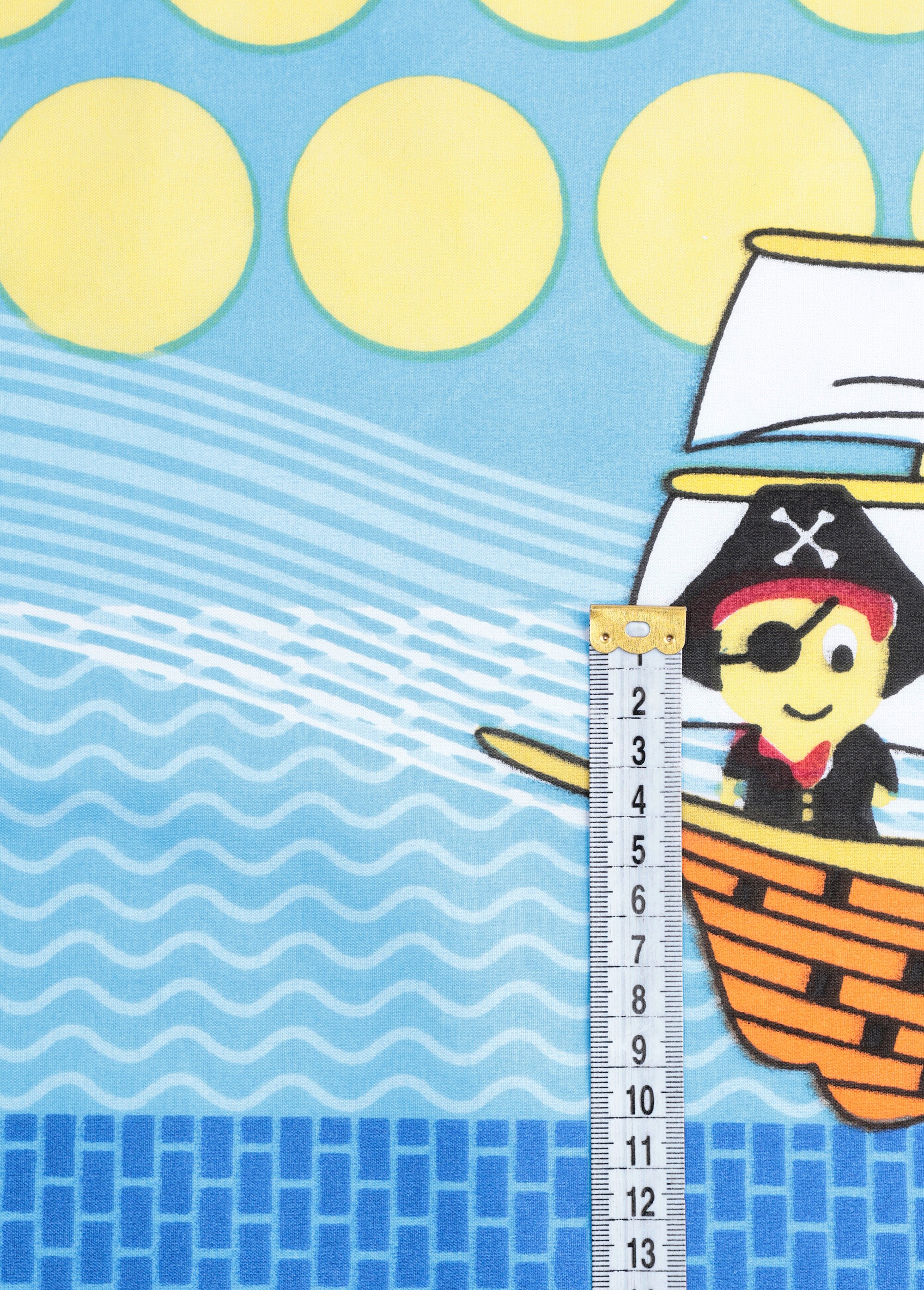 Coupon tissu ameublement kids, pirates