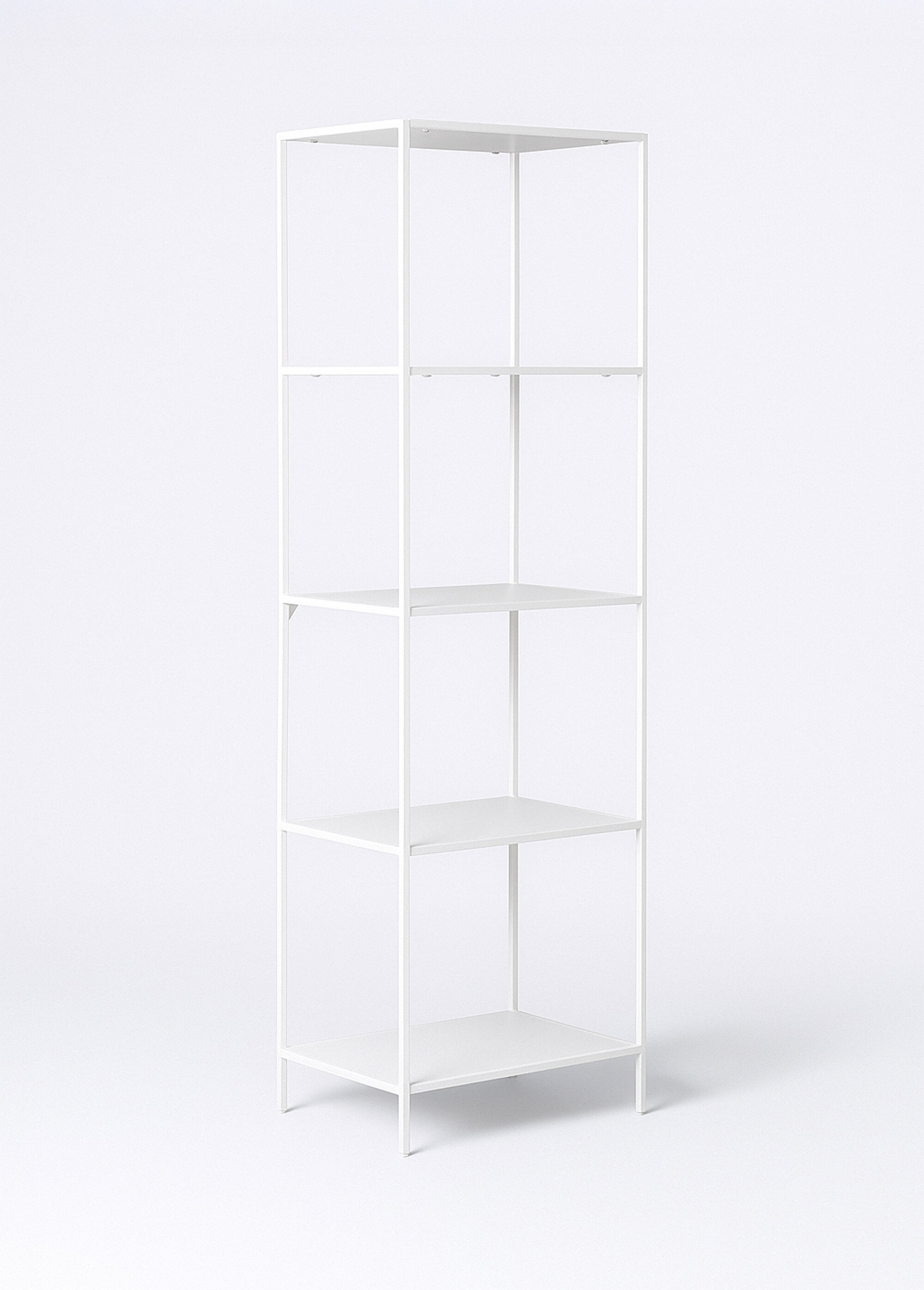 Étagère à poser design, 5 niveaux BLANC HN-3001071 FA1