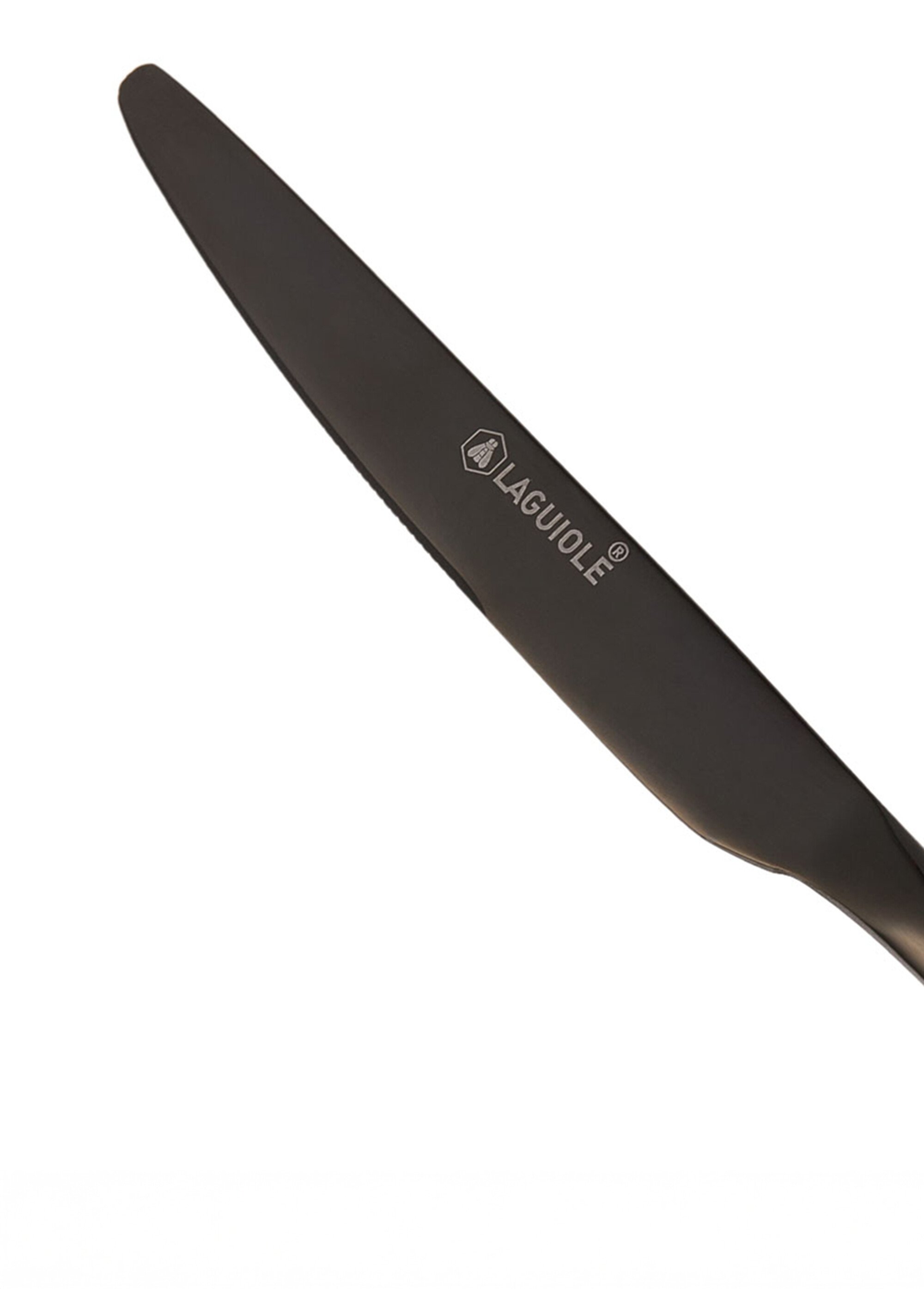 Ménagère 24 pièces inox foncé, Cléa Noir 9160520 DE2