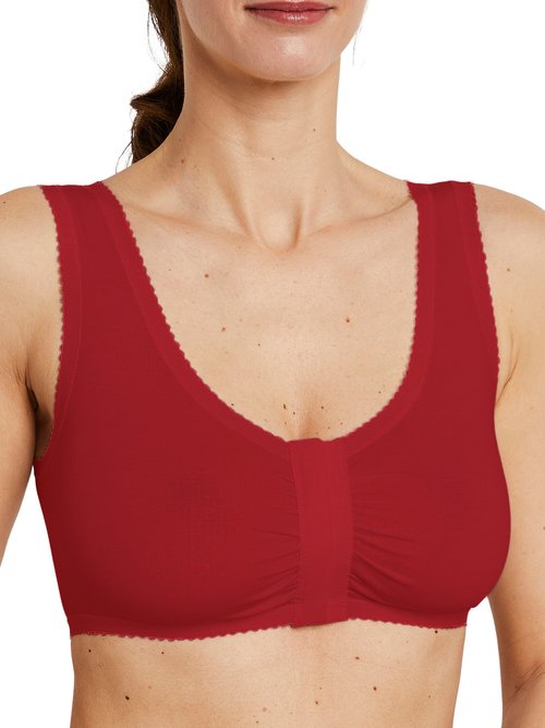 Soutien-gorge brassière ouverture devant Femme Rouge VOGUE DE1