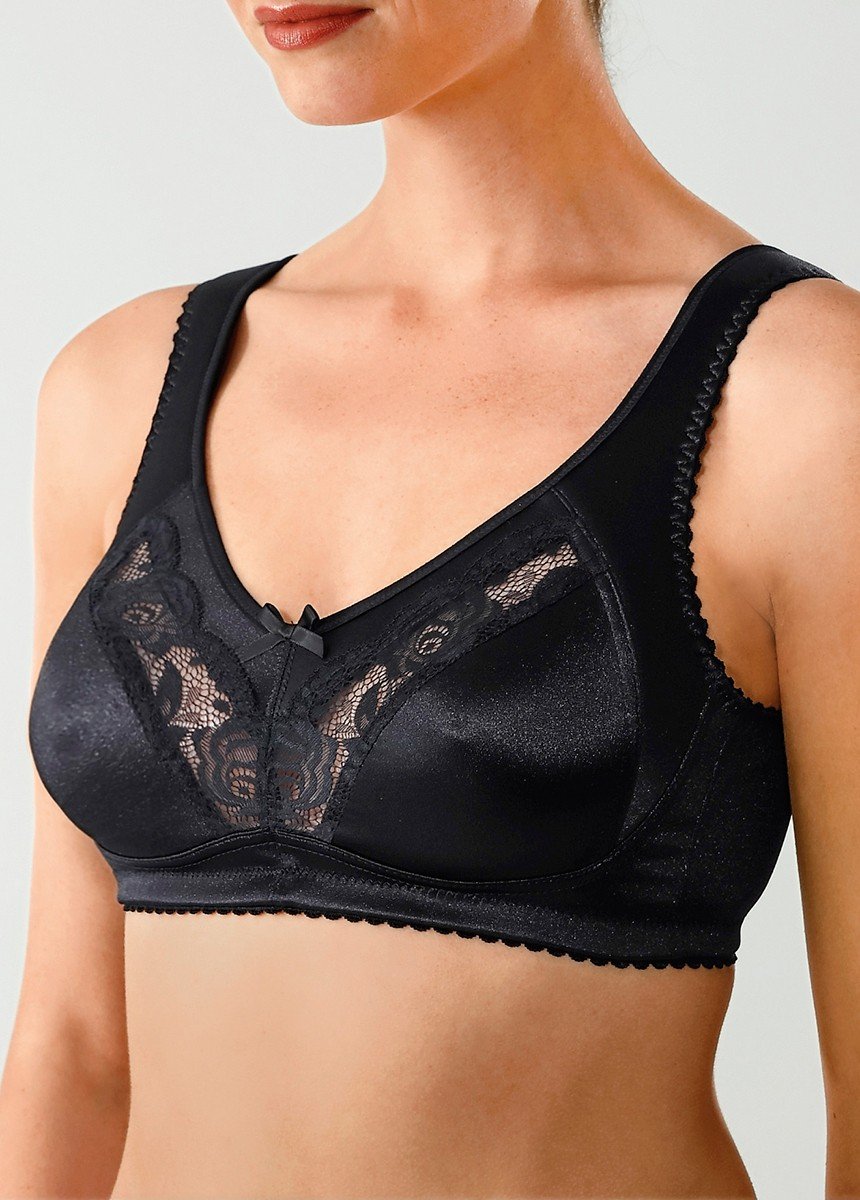 Soutien-gorge sans armatures détail dentelle