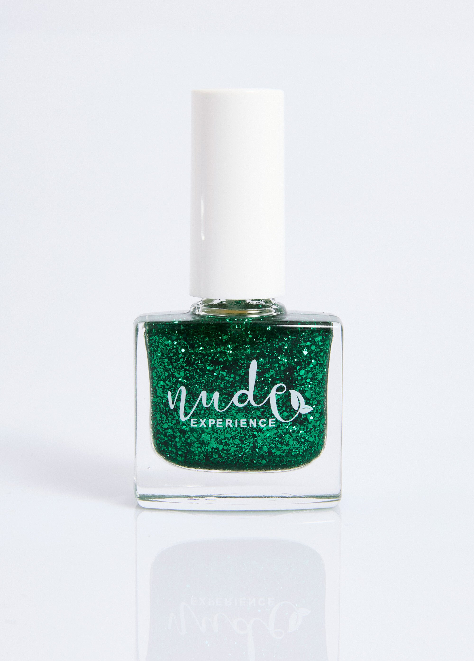 Vernis à ongles peel-off pailletté, Sapin Vert NUD-T68 FA1
