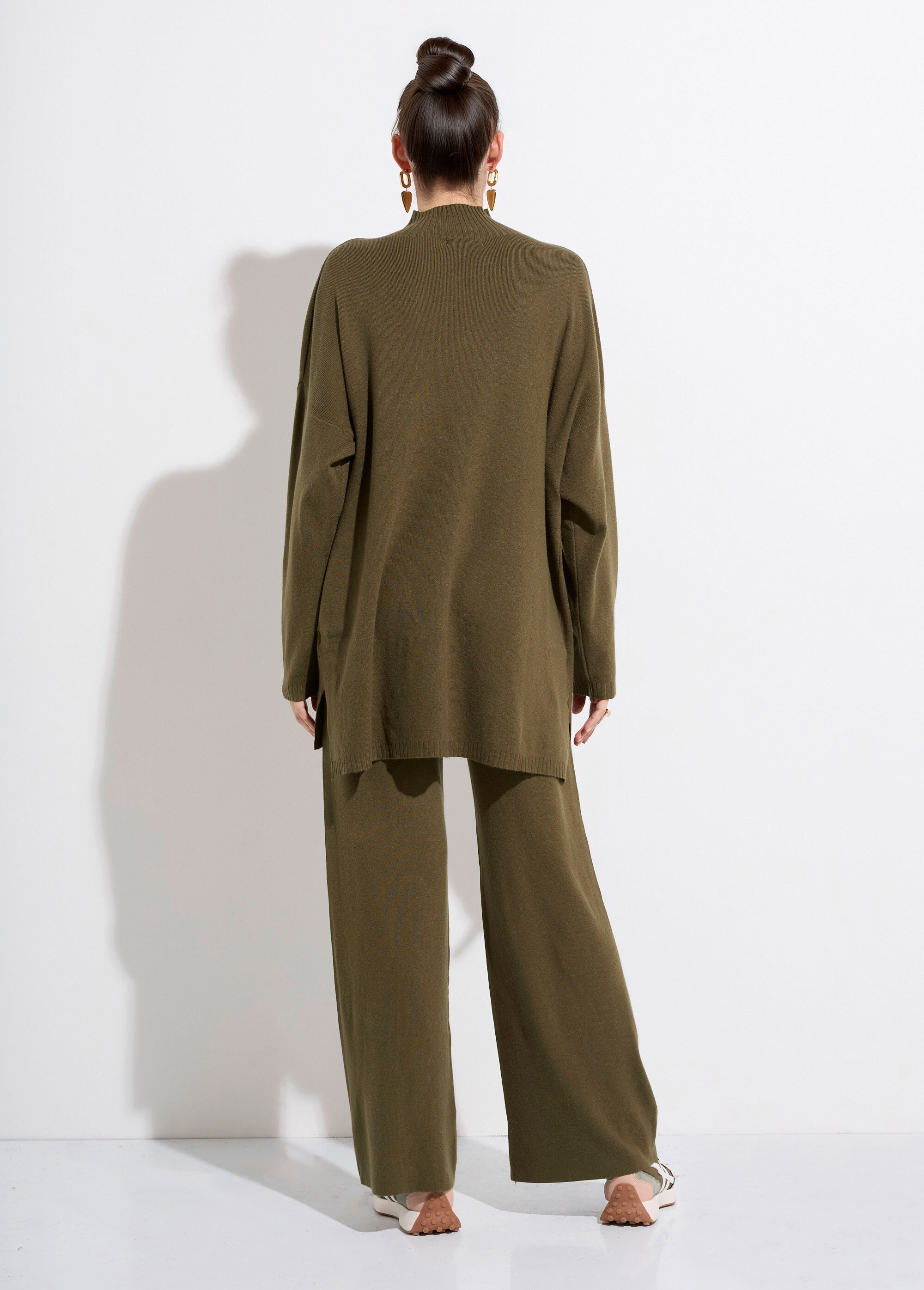 Ensemble en maille tunique + pantalon