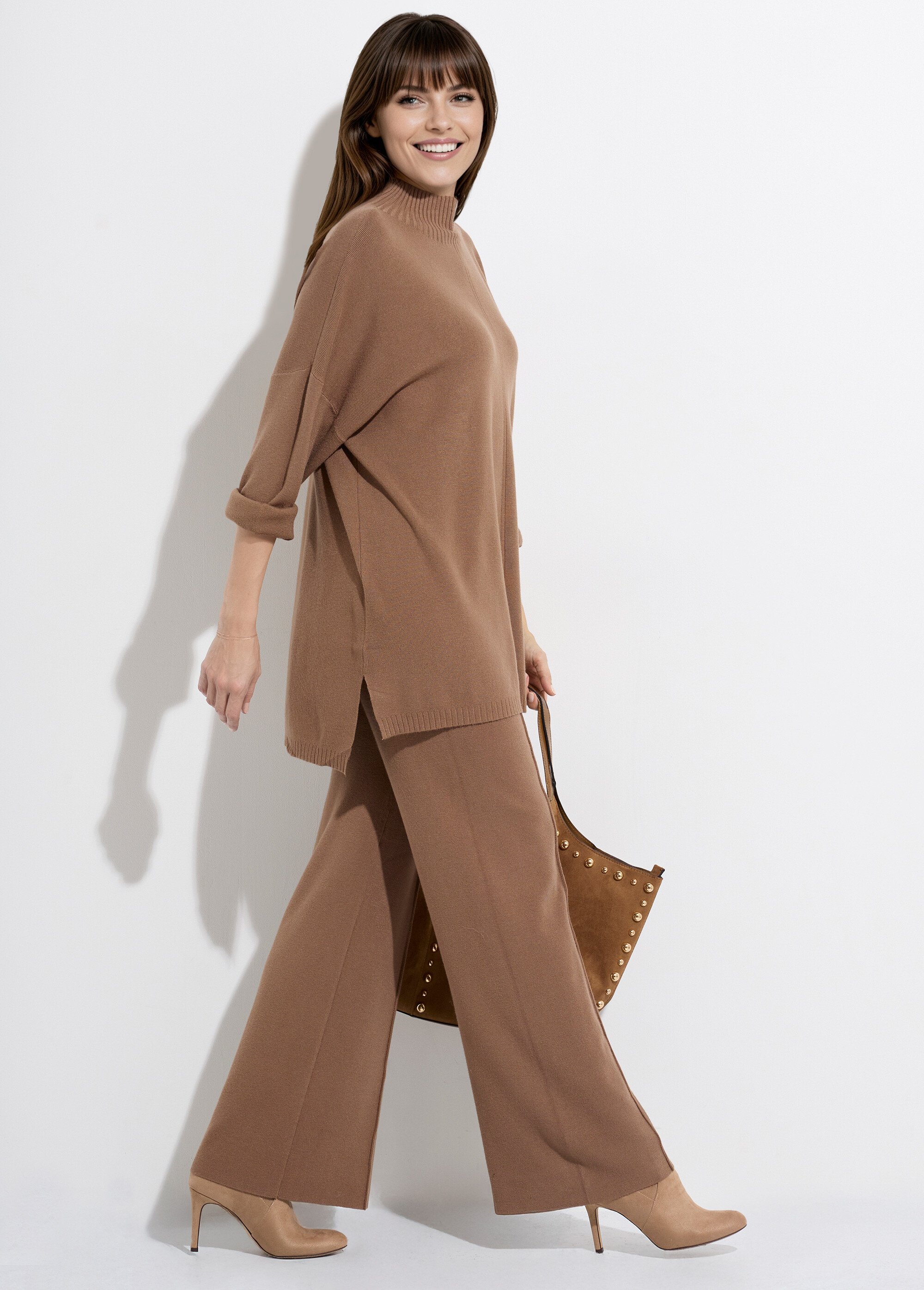 Ensemble en maille tunique + pantalon