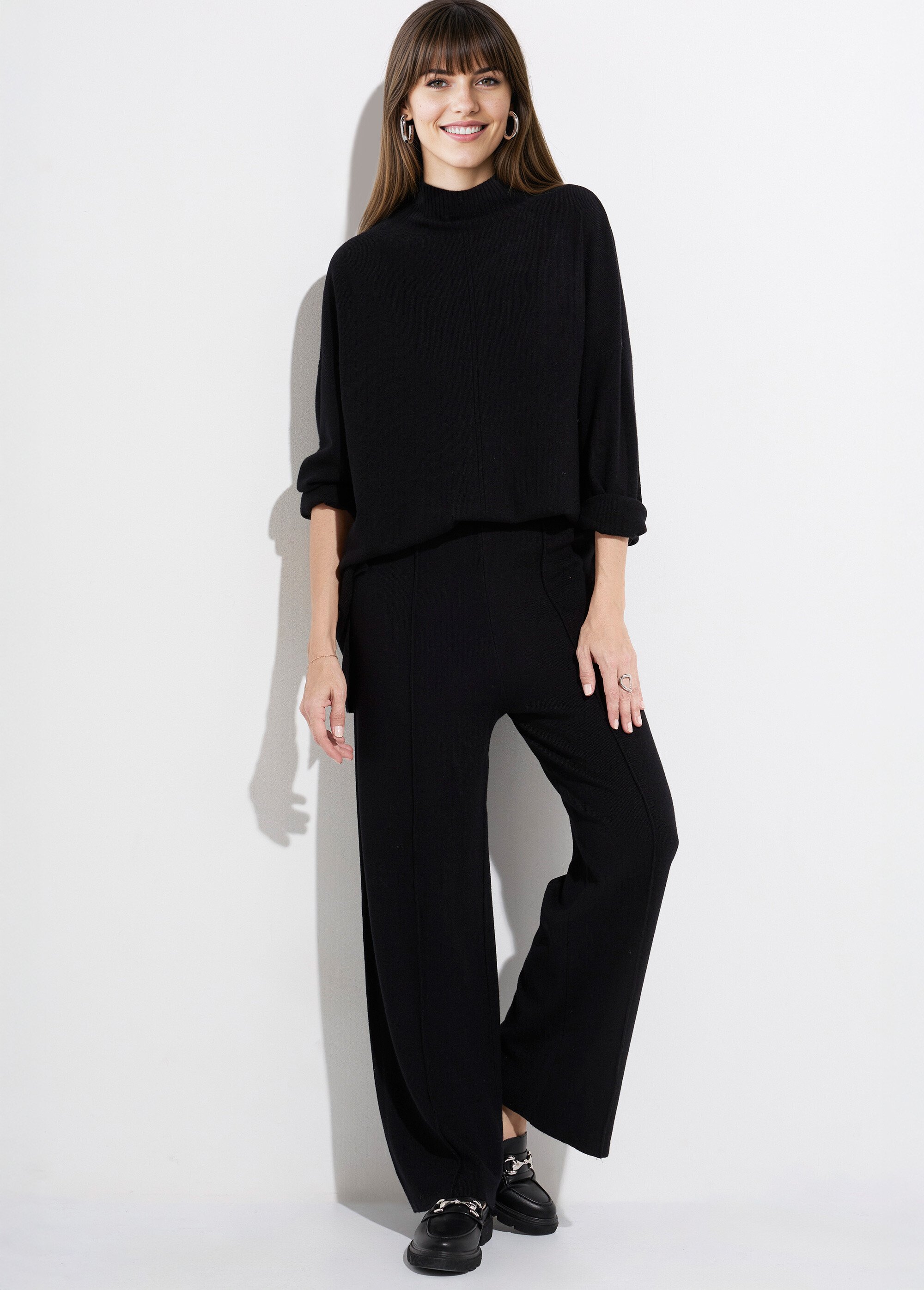 Ensemble en maille tunique + pantalon