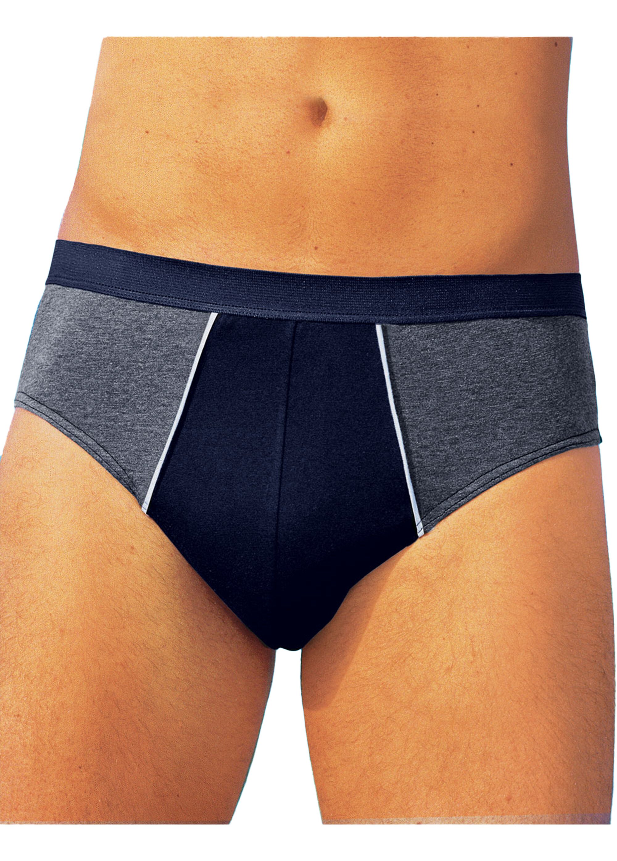 Lot de 2 slips fermés Homme Noir IODE FA1